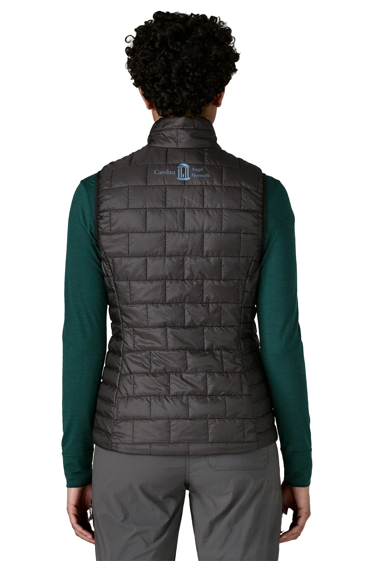 Patagonia Womens Nano Puff Vest, Black [Carolina Angel Network]