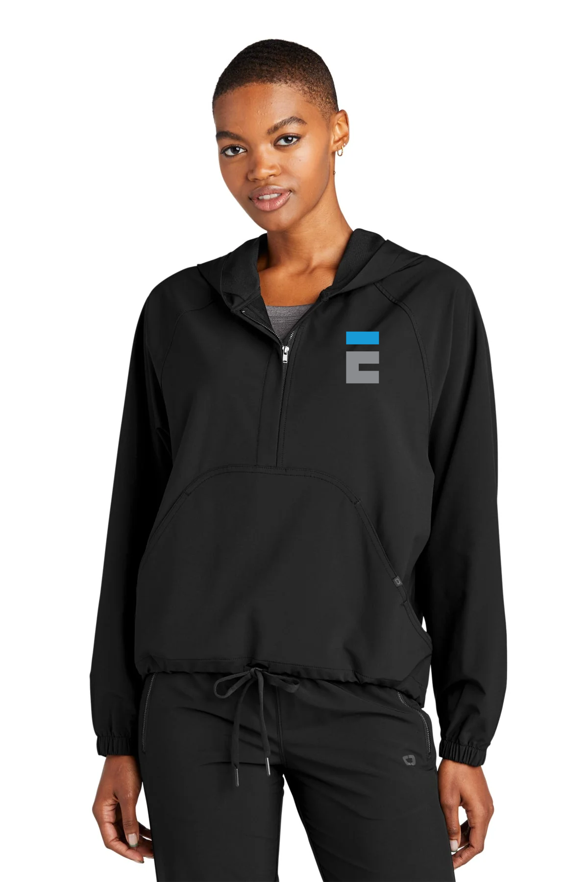 OGIO Ladies Connection Custom Anorak Jackets, Blacktop [Executive Construction]