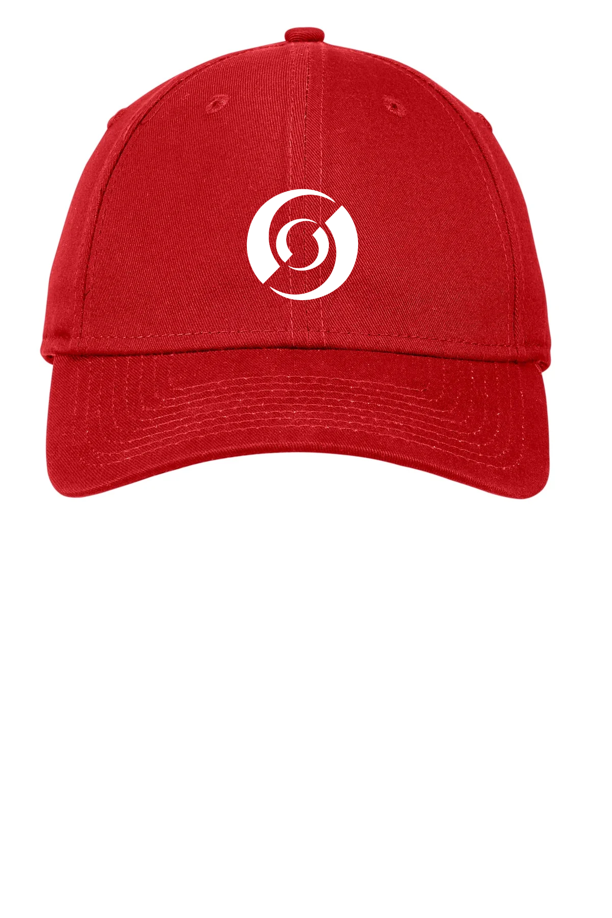 New Era Adjustable Structured Custom Caps, Scarlet Red [Mechanical Solutions]