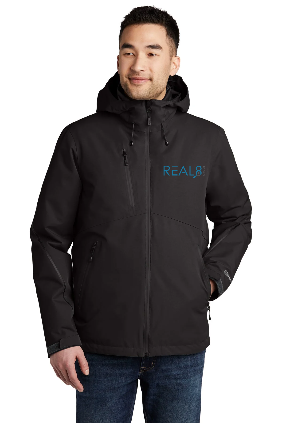 Eddie Bauer WeatherEdge Custom 3-in-1 Jackets, Black [Real8 Group]