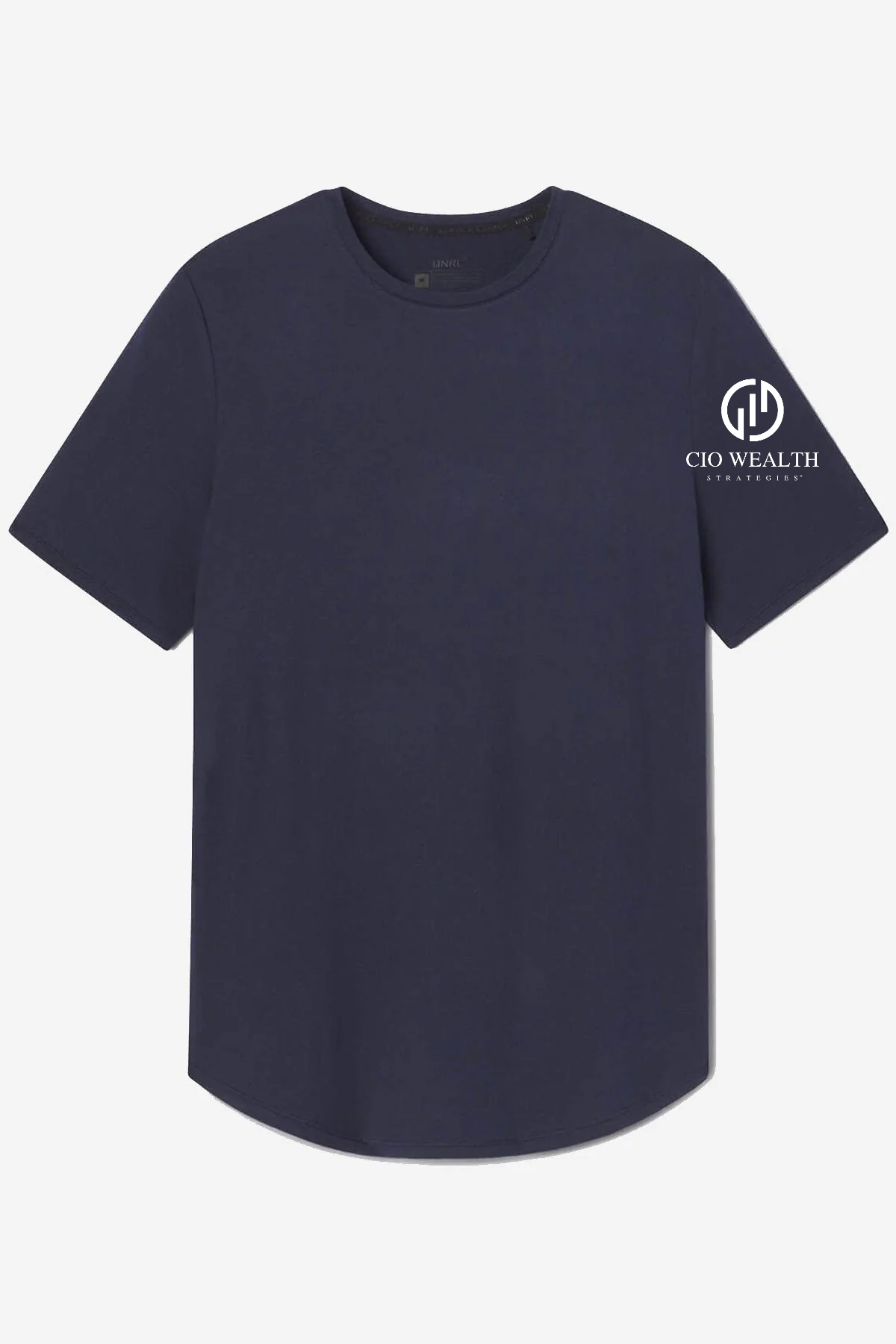 UNRL Ultra Tee Custom Short Sleeves, Midnight Navy [CIO Wealth Strategies]