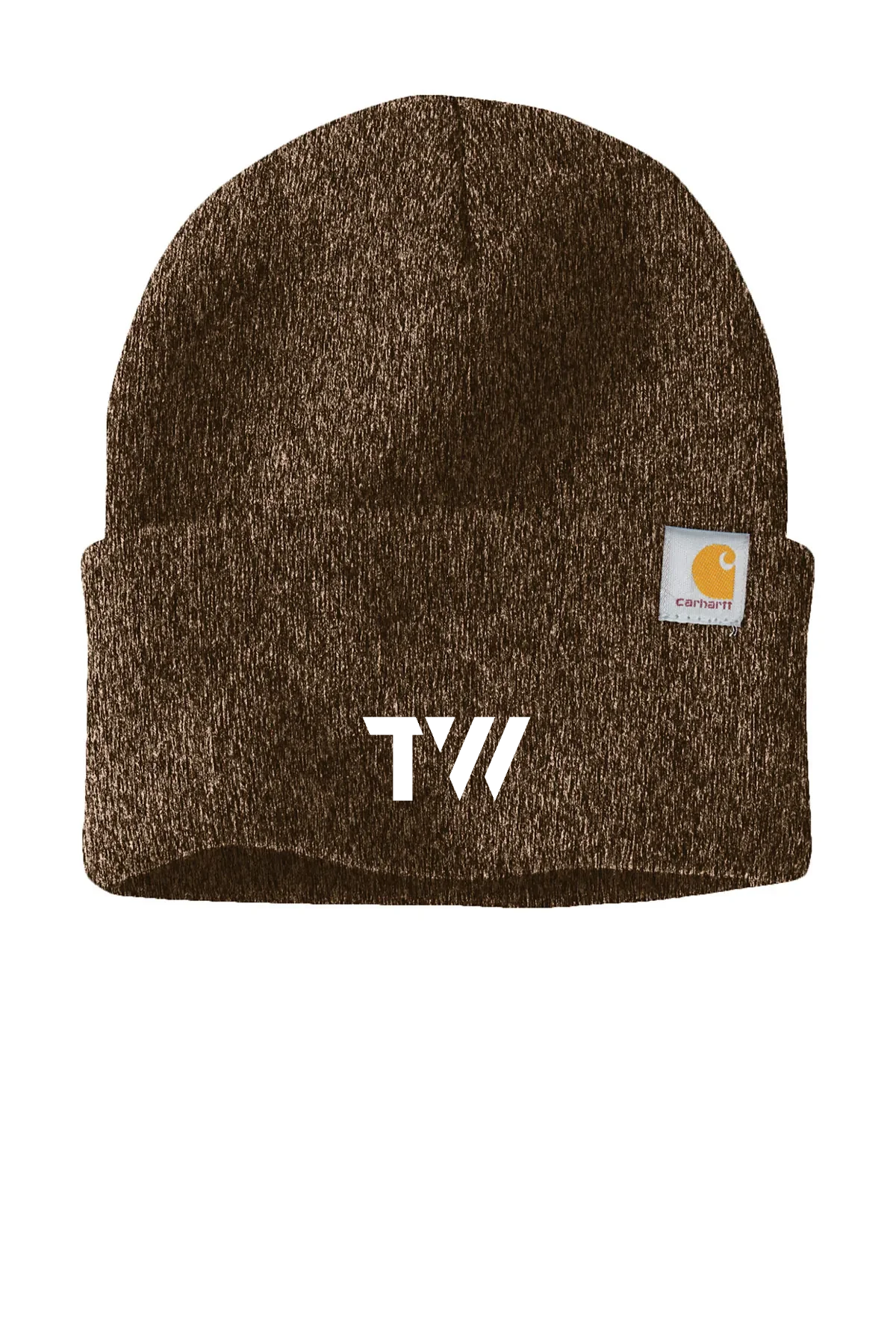 Carhartt Watch Cap, Dark Brown/ Sandstone [TW Constructors]