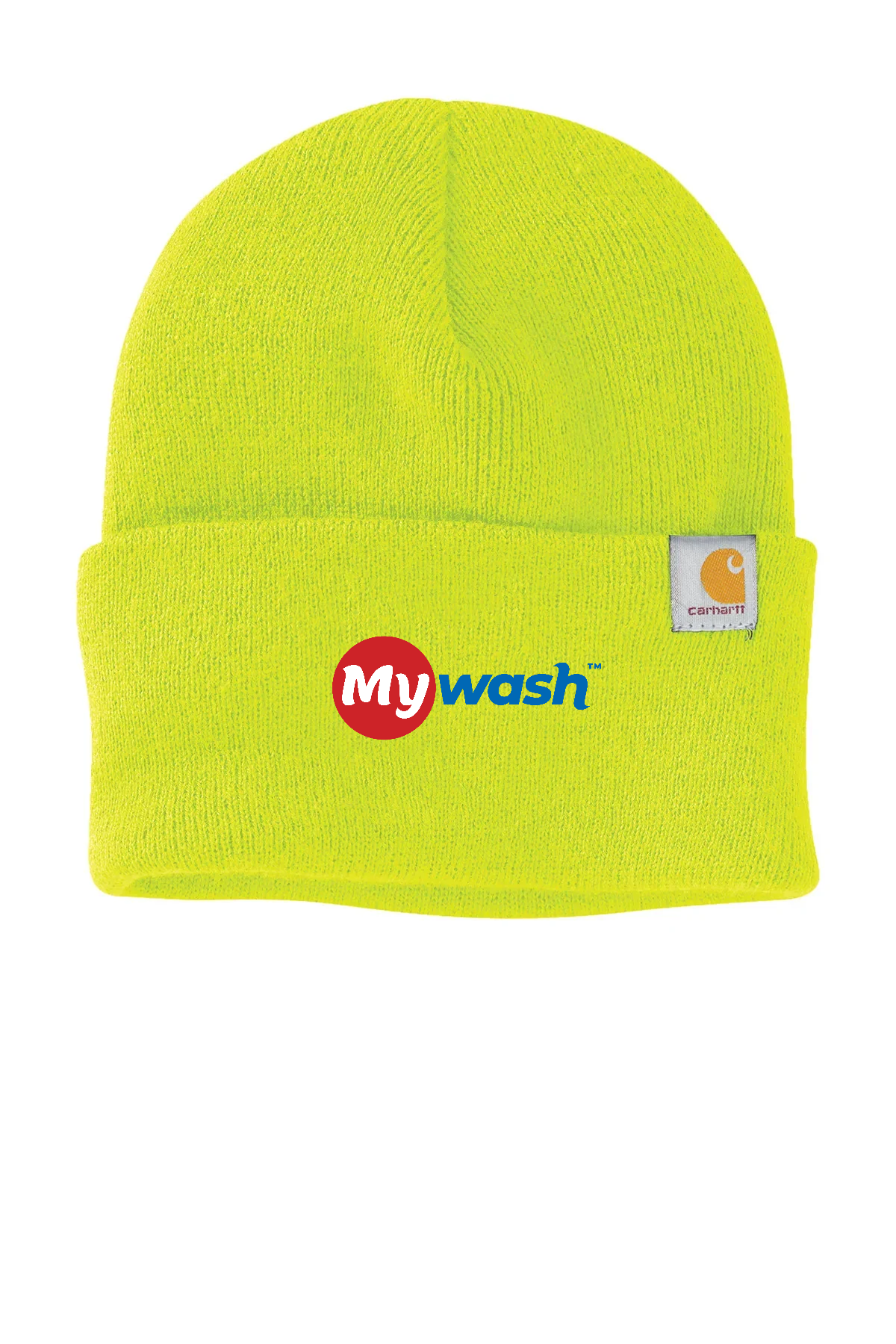 Carhartt Watch Cap, Bright Lime [MyWash Car Wash]