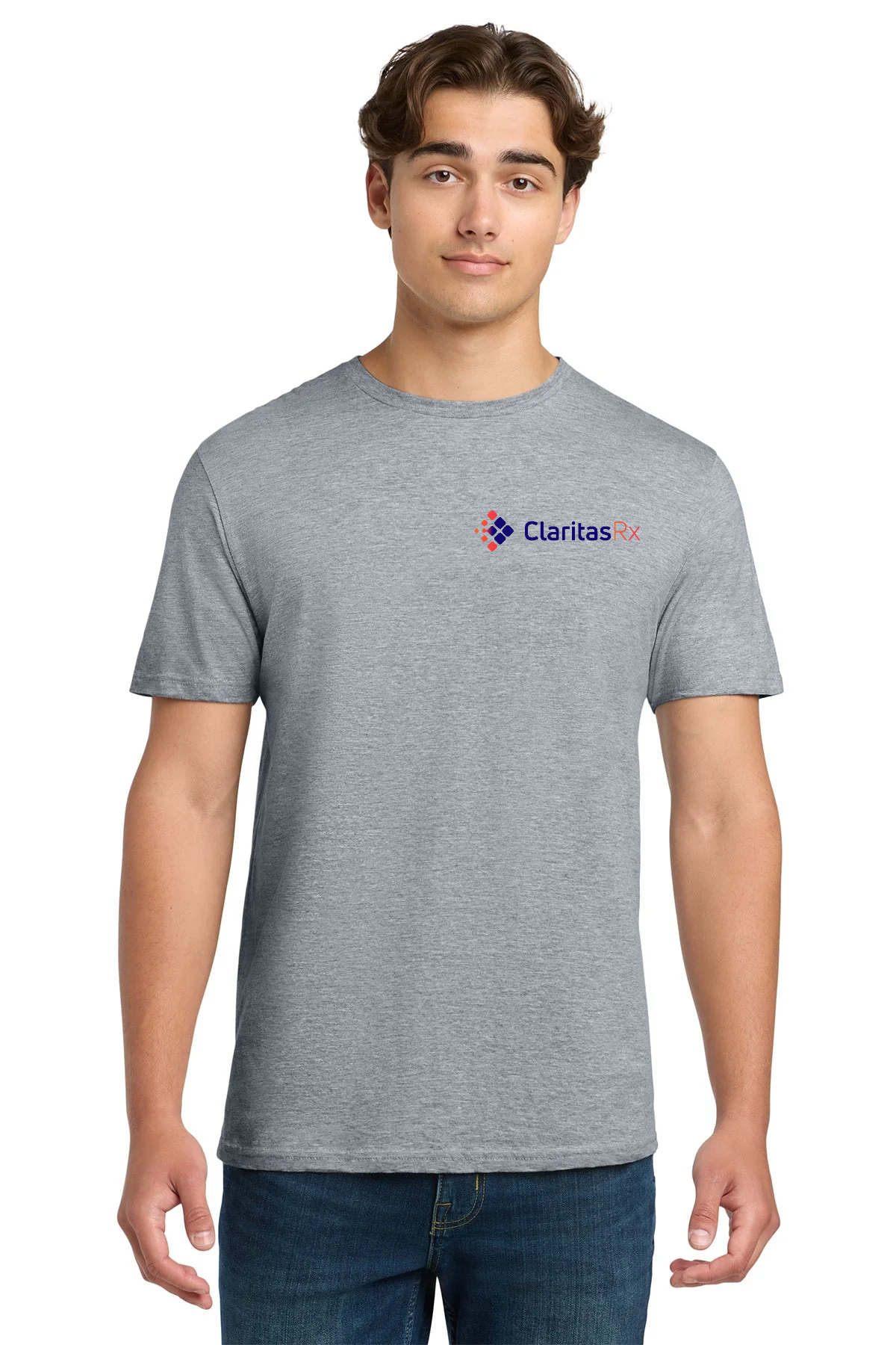 Gildan Softstyle T Shirt, Sport Grey [Claritas Rx]