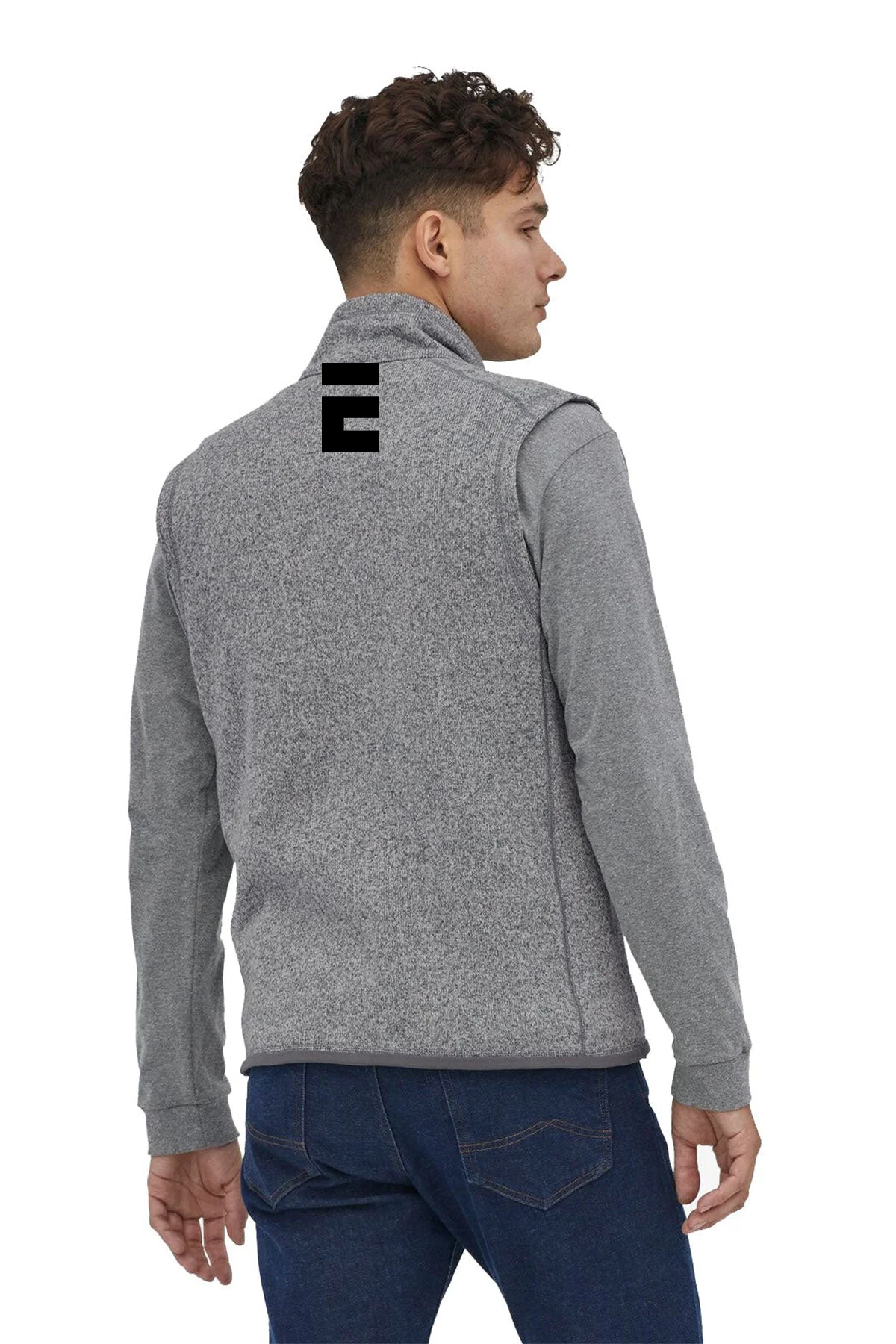 Patagonia Mens Better Sweater Fleece Customized Vests, Stonewash [Executive Construction]