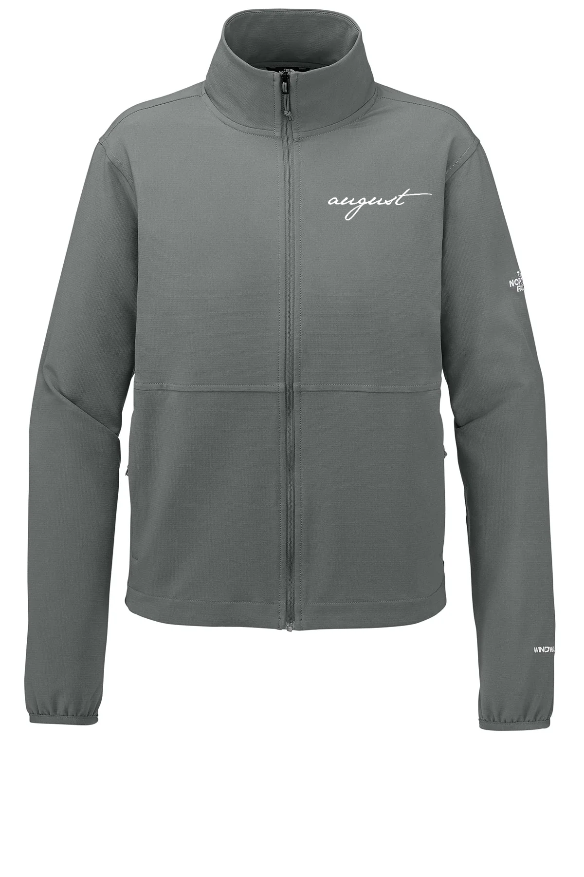 The North Face Womens Edge Stretch Soft Shell Custom Jackets, Smoked Pearl Grey [August Grooming]