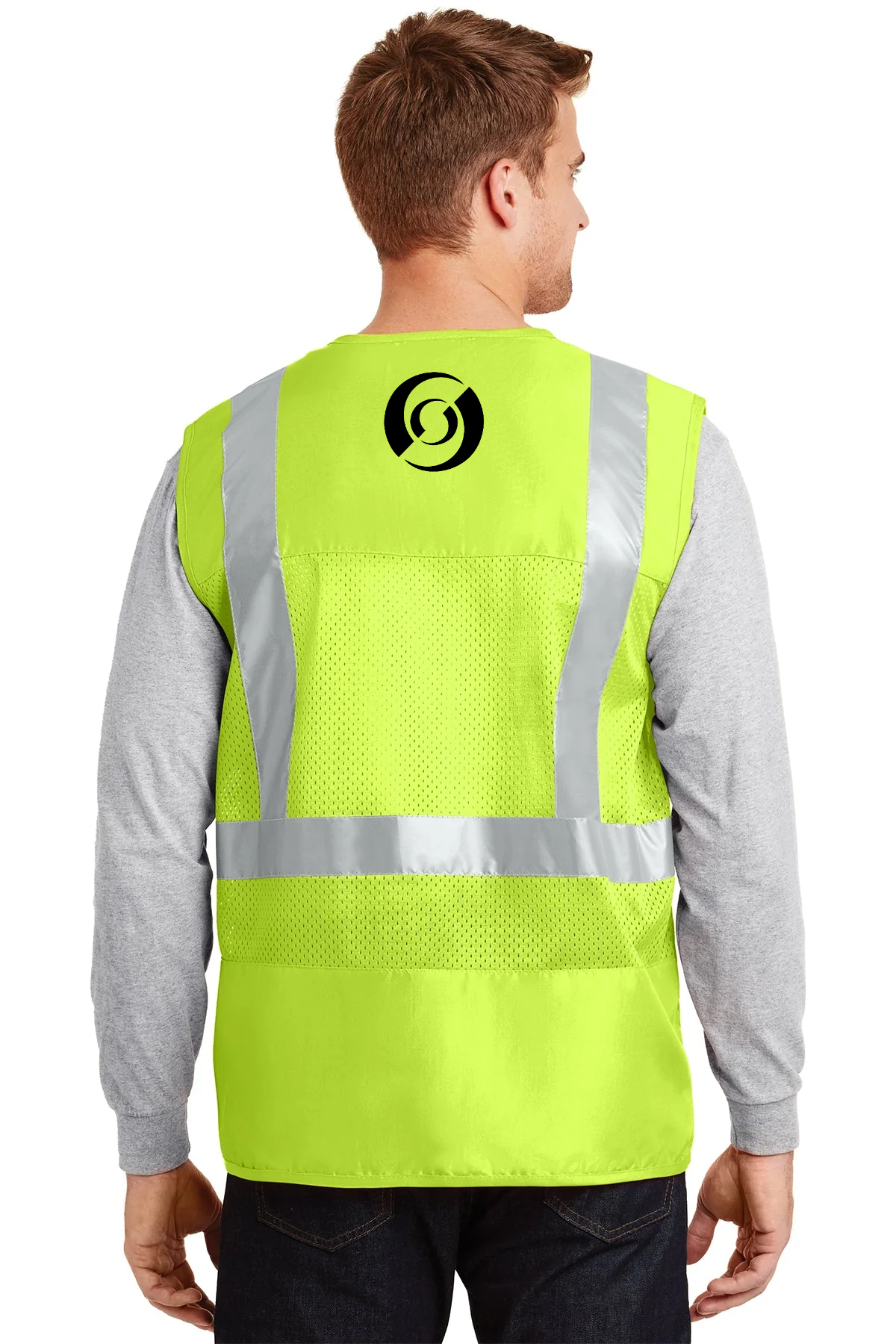 CornerStone ANSI 107 Mesh Back Safety Vest, Safety Yellow [Mechanical Solutions]