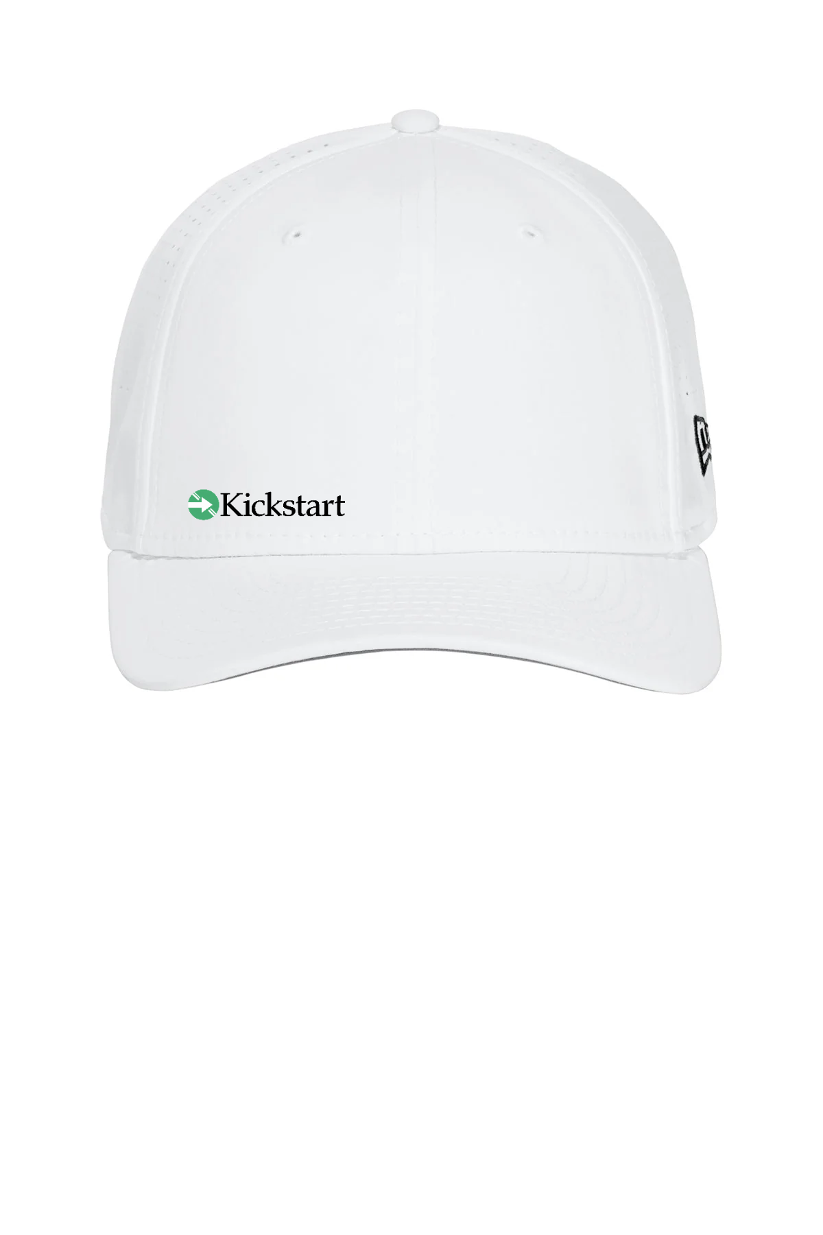 New Era 9SEVENTY Perforated Snapback Custom Caps, White [Georgia Kickstart]