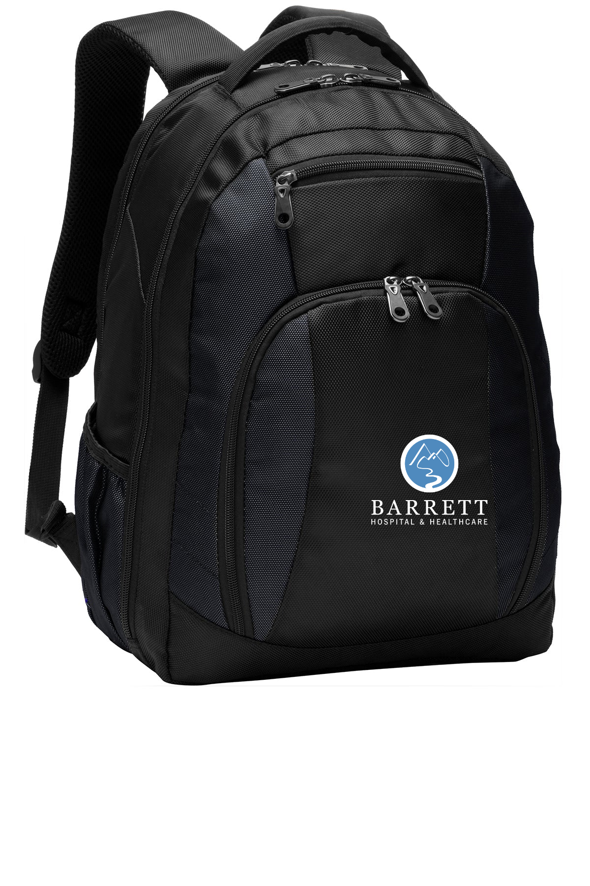 Port Authority Commuter Branded Backpacks, Black [Barrett Hospital and Healthcare]