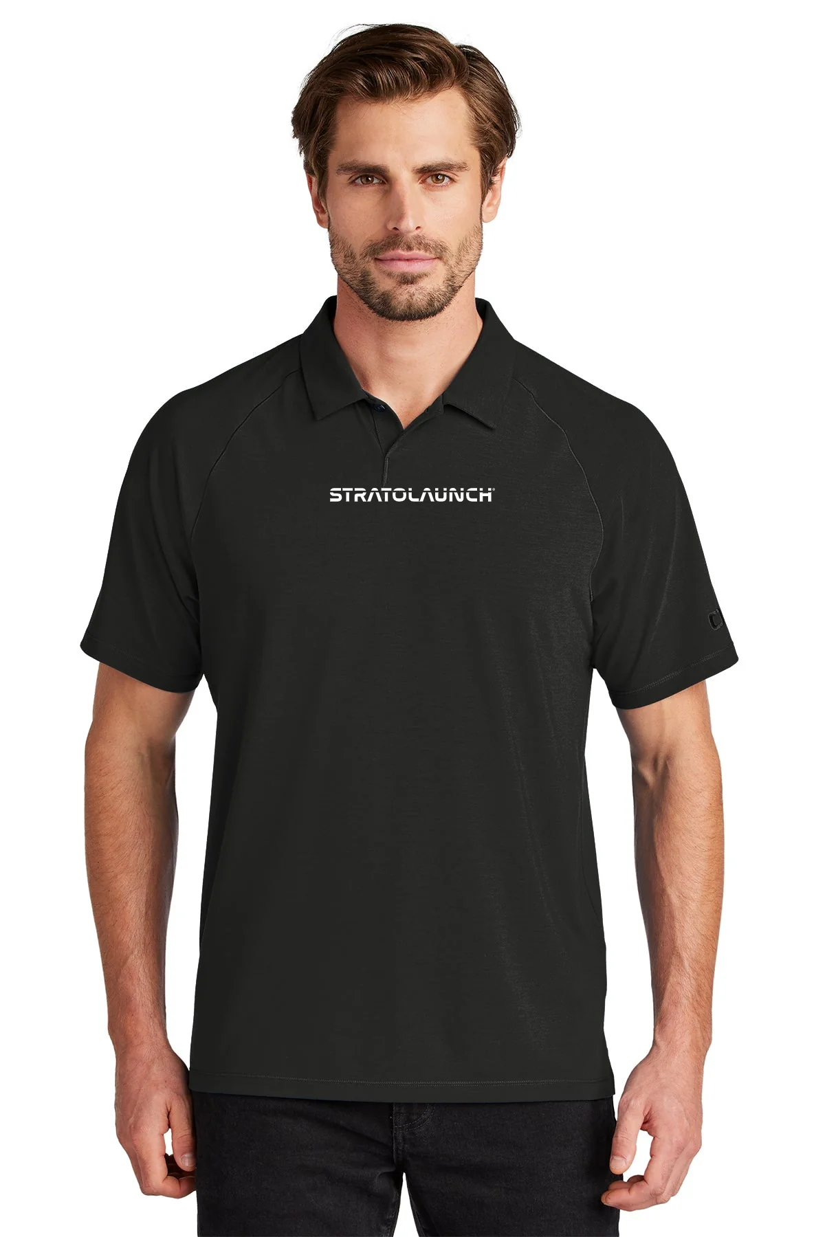 OGIO Motion Custom Polos, Blacktop [Stratolaunch]