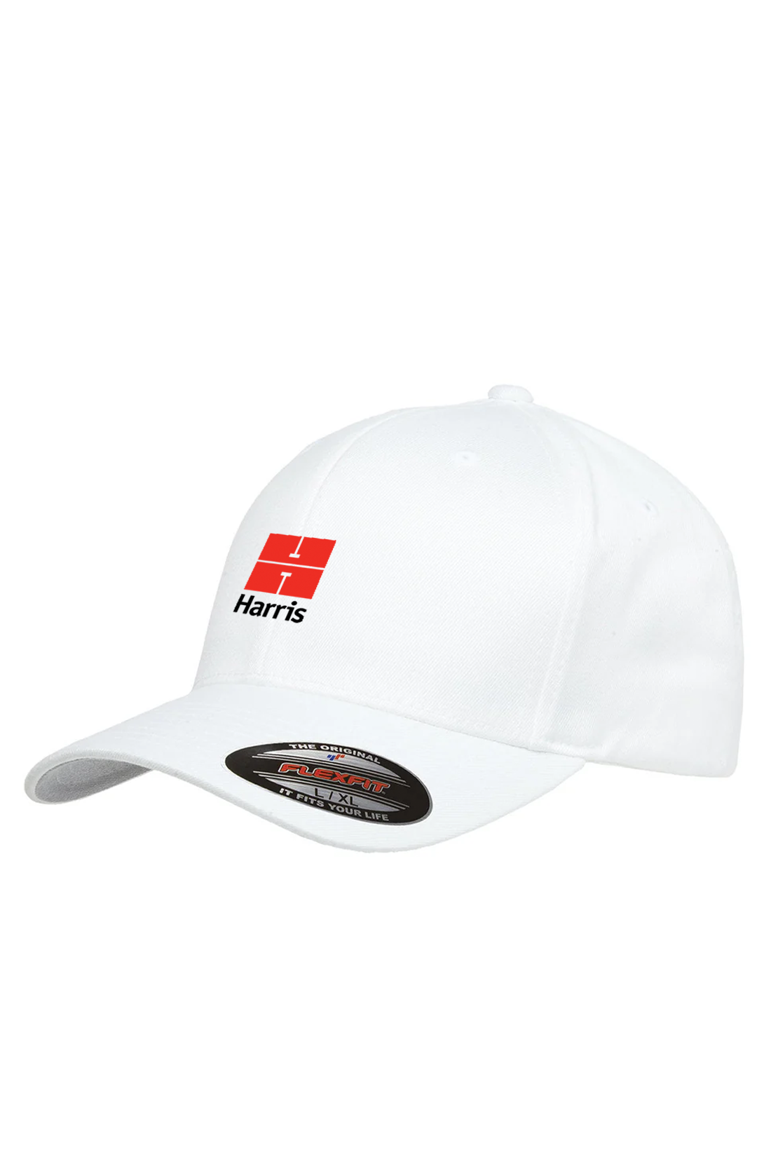 Flexfit Wooly 6-Panel Cap, White [Harris & Associates]