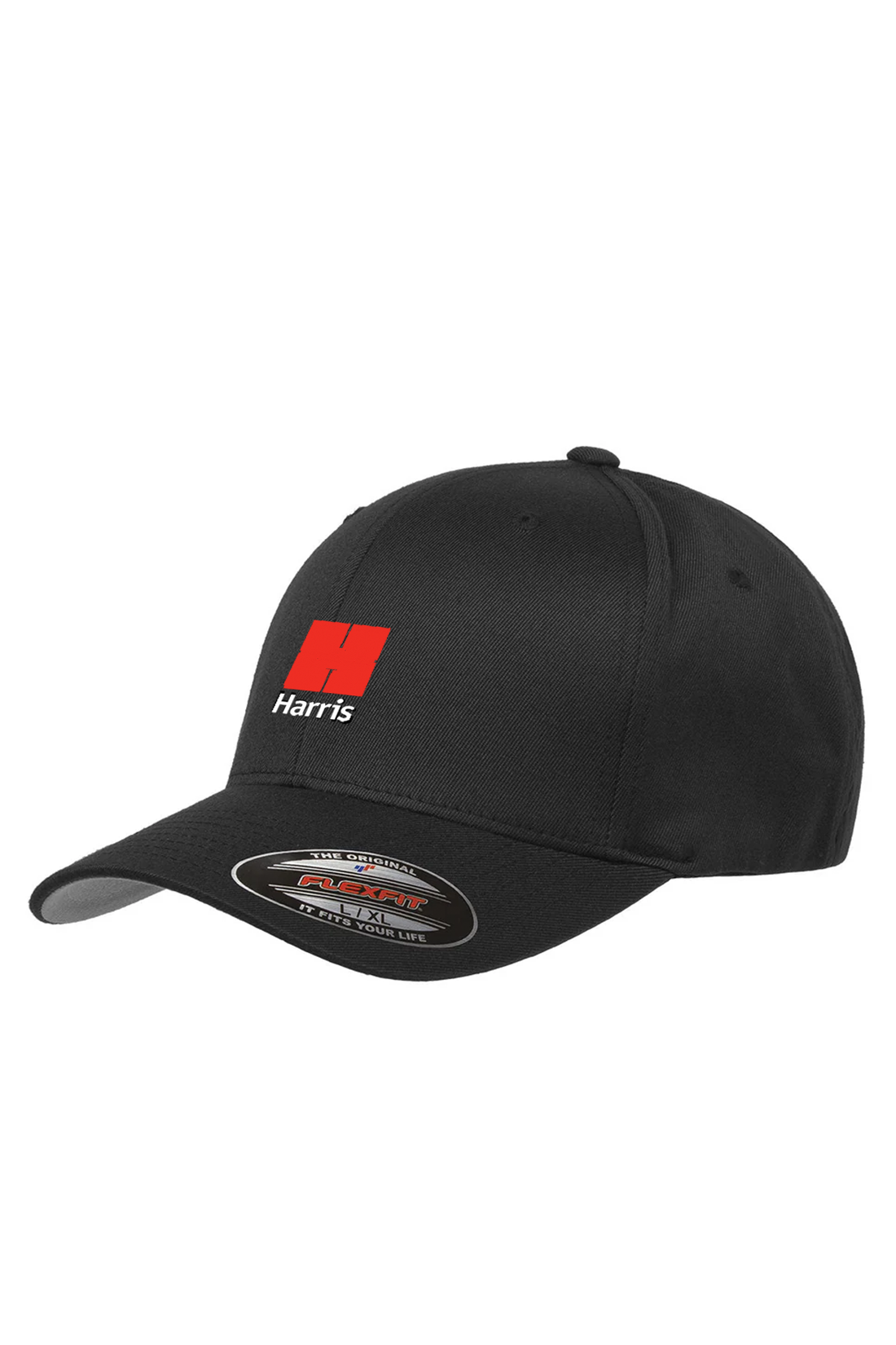 Flexfit Wooly 6-Panel Cap, Black [Harris & Associates]