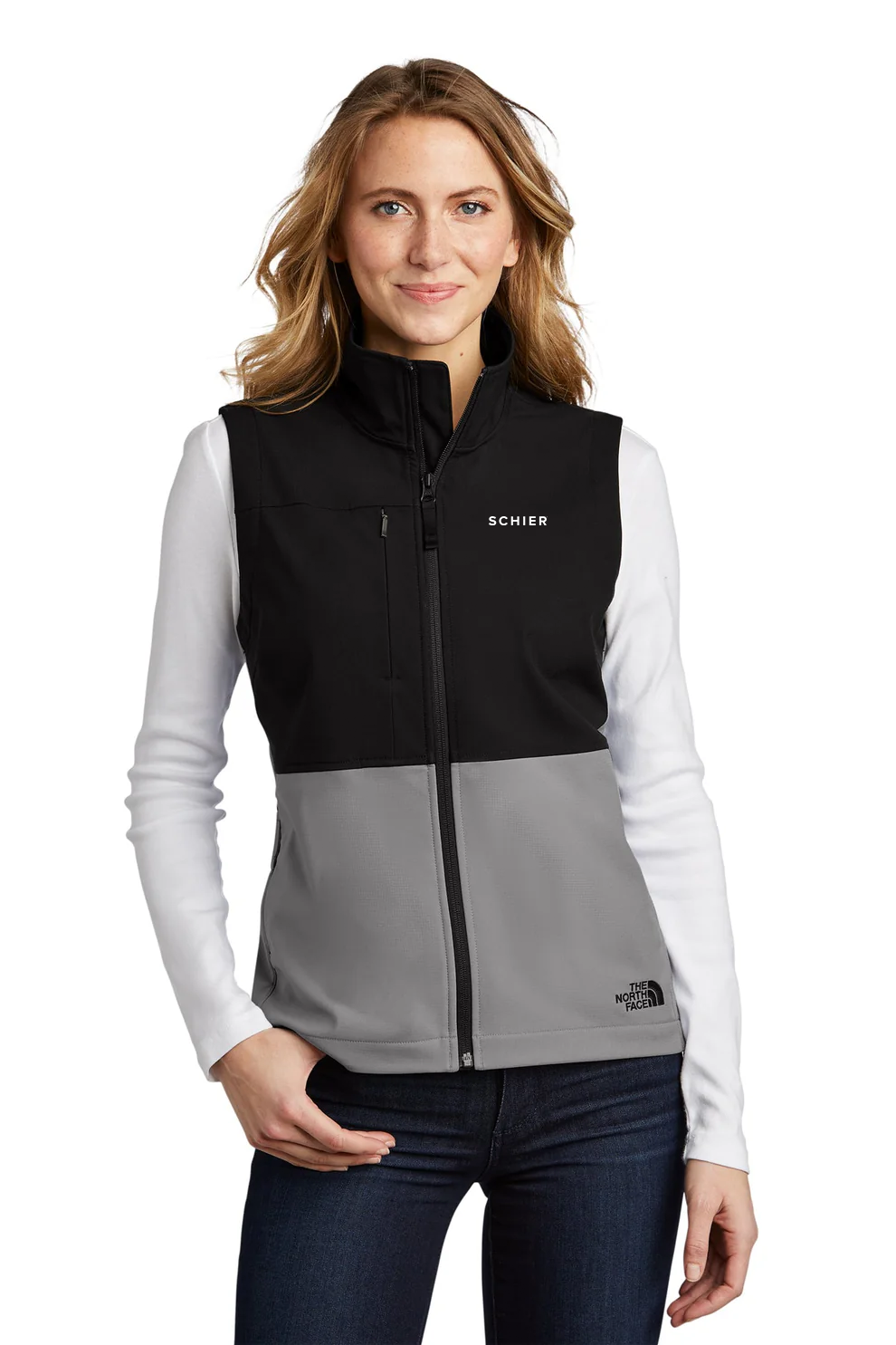 The North Face Ladies Castle Rock Soft Shell Vest, Mid Grey [Schier]