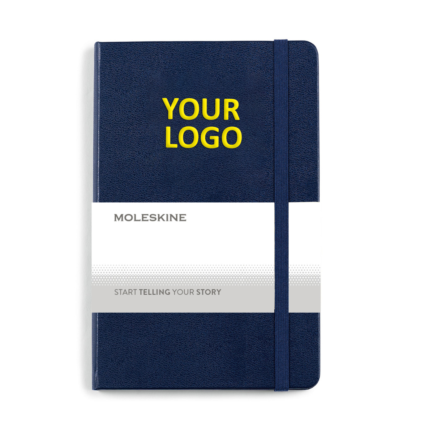 Moleskine Hard Cover Ruled Medium Notebook Navy Blue [Skurka Aerospace, Inc.]