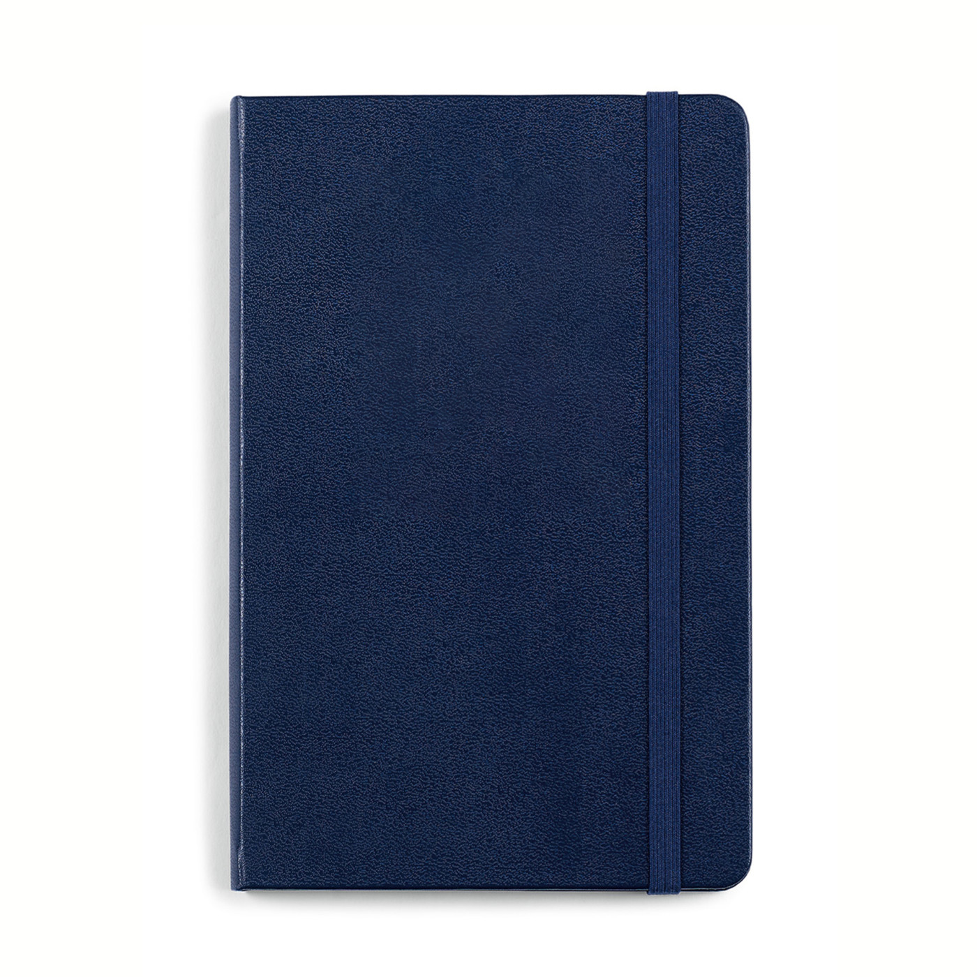 Moleskine Hard Cover Ruled Medium Notebook Navy Blue