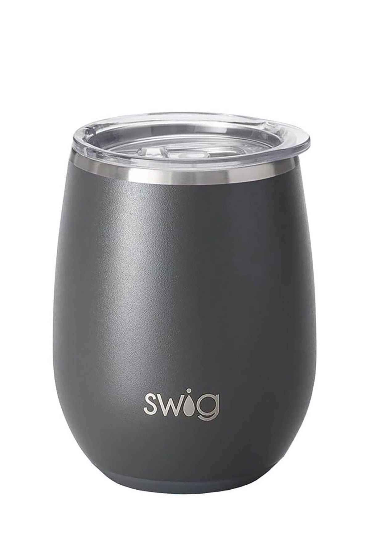 Swig 14 Oz Stemless Custom Wine Cups, Grey