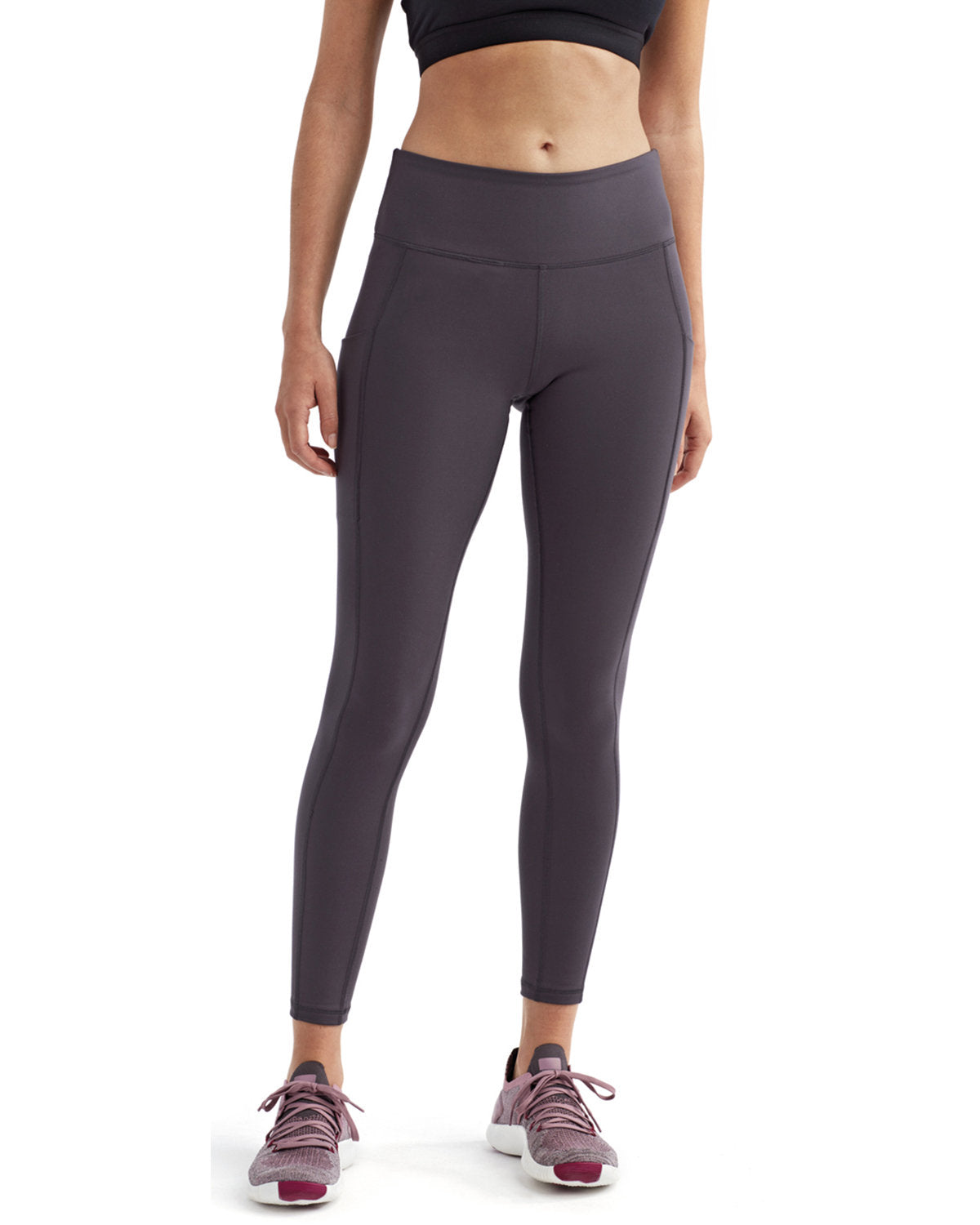 TriDri Ladies Performance Leggings, Charcoal [Real8 Group]