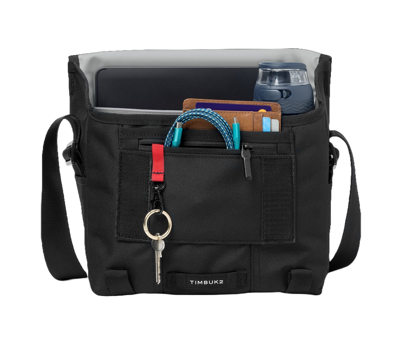 Custom Timbuk2 Customized Classic Messenger Bag 1108 Jet Black Custom Timbuk2 Customized Classic Messenger Bag 1108 Jet Black