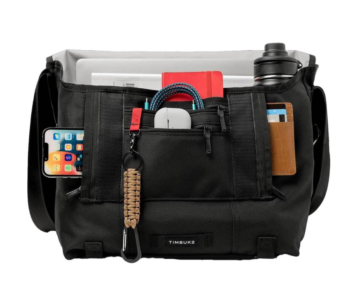 Custom Timbuk2 Customized Classic Messenger Bag 1108 Jet Black