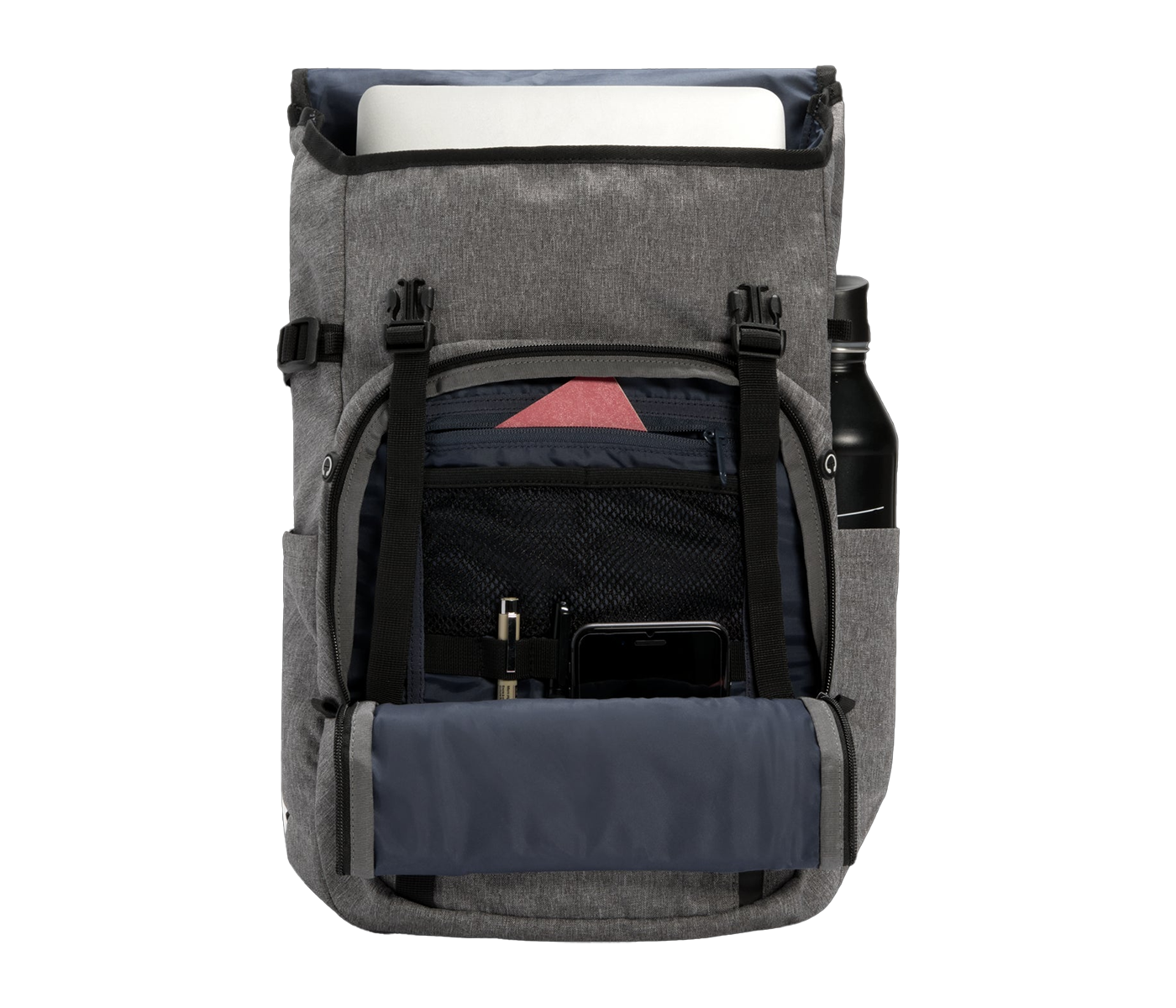 Timbuk2 Incognito Tech Flap Laptop Backpacks, Grey Heather