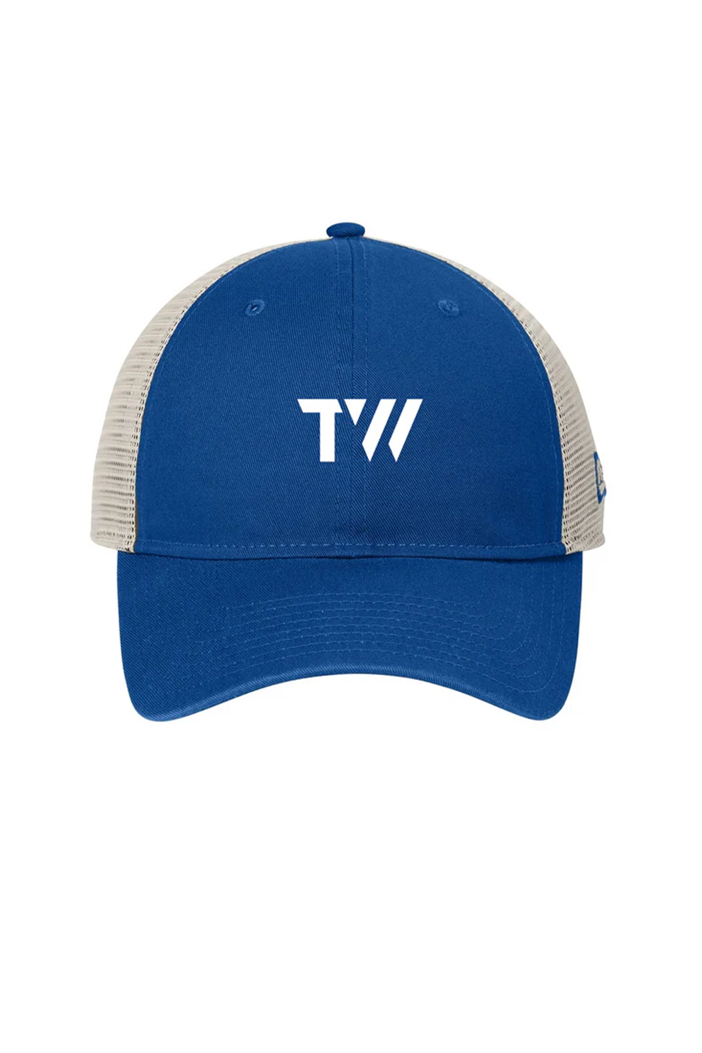 New Era 9TWENTY Unstructured Mesh Snapback Cap, Royal/ Stone [TW Constructors]