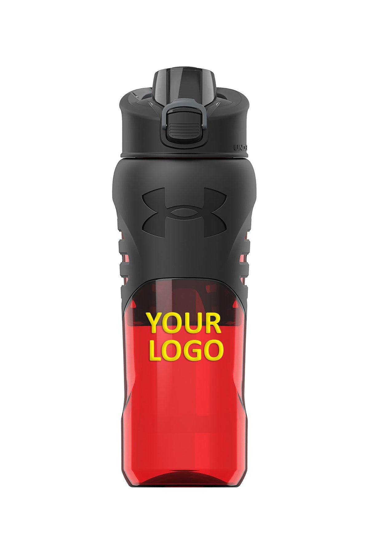 Under Armour 24oz Draft Grip Custom Bottles, Red