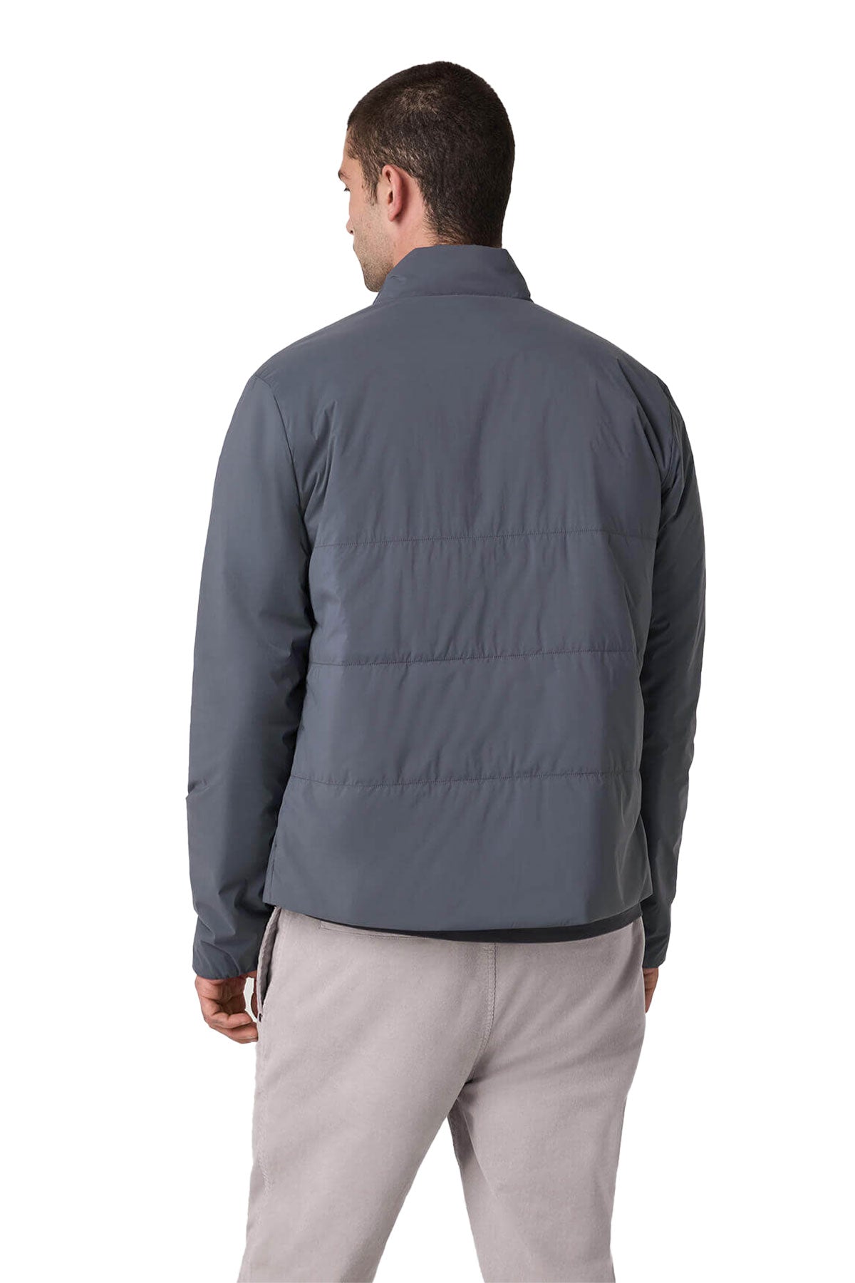 Vuori Men's Echo Insulated Custom Jackets, Moonlight