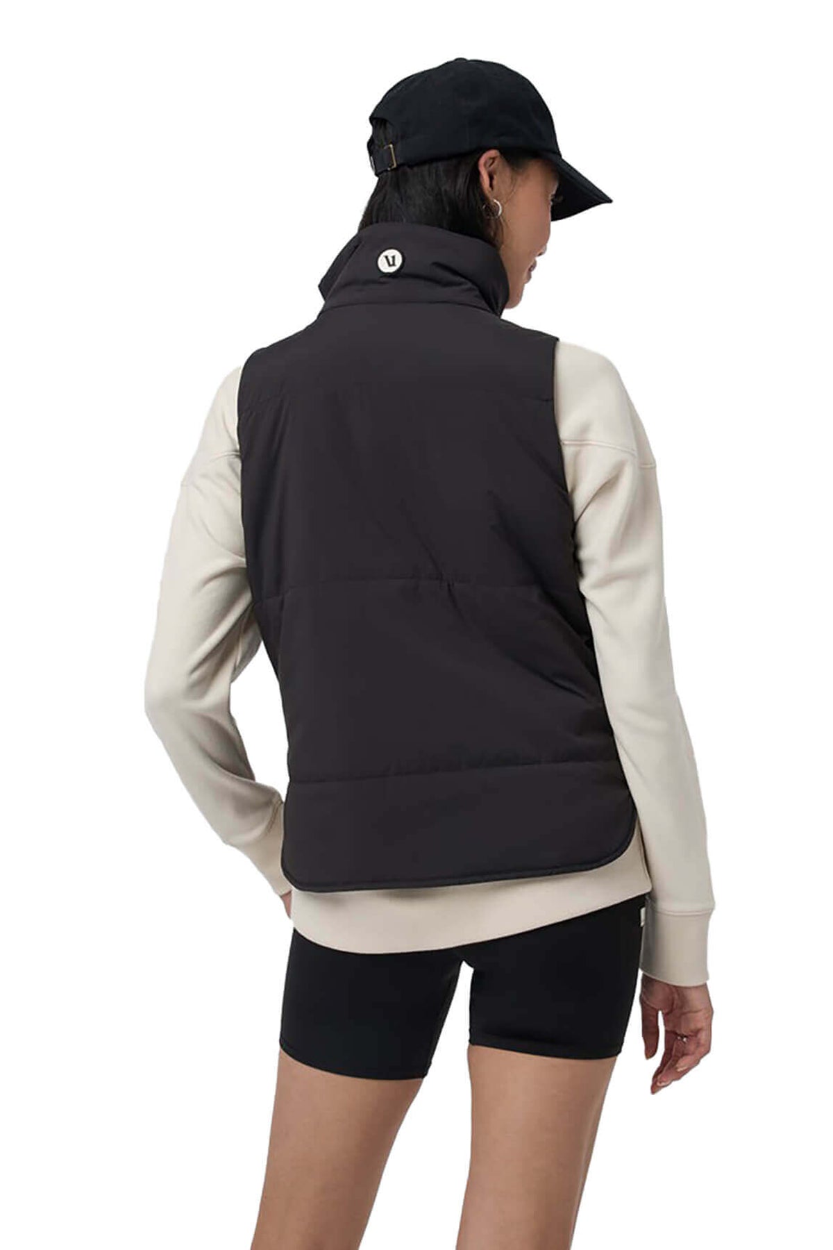 Vuori Women's Canyon Insulated Custom Vests, Black [Executive Construction]