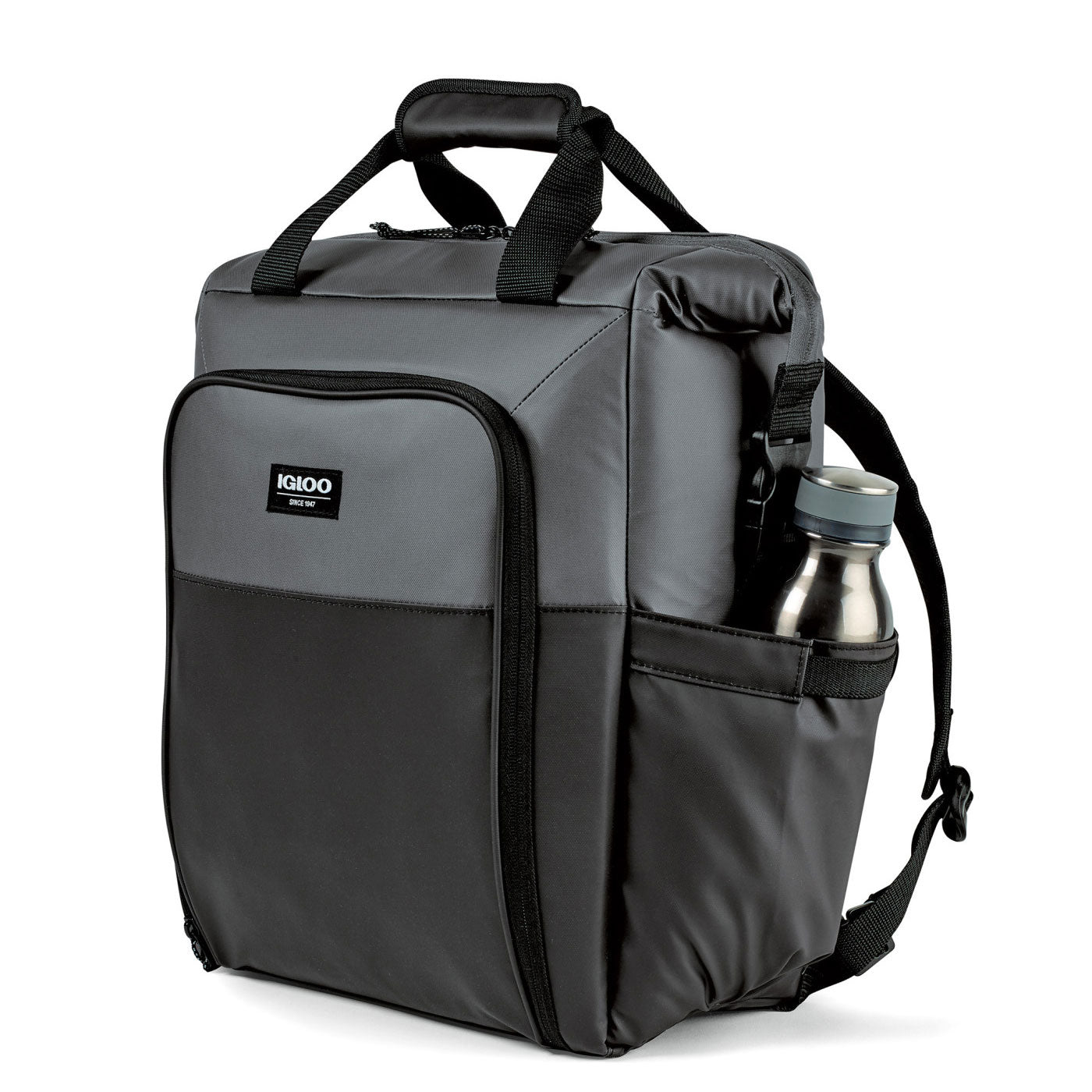 Igloo Seadrift Switch Customized Backpack Coolers, BlackGrey