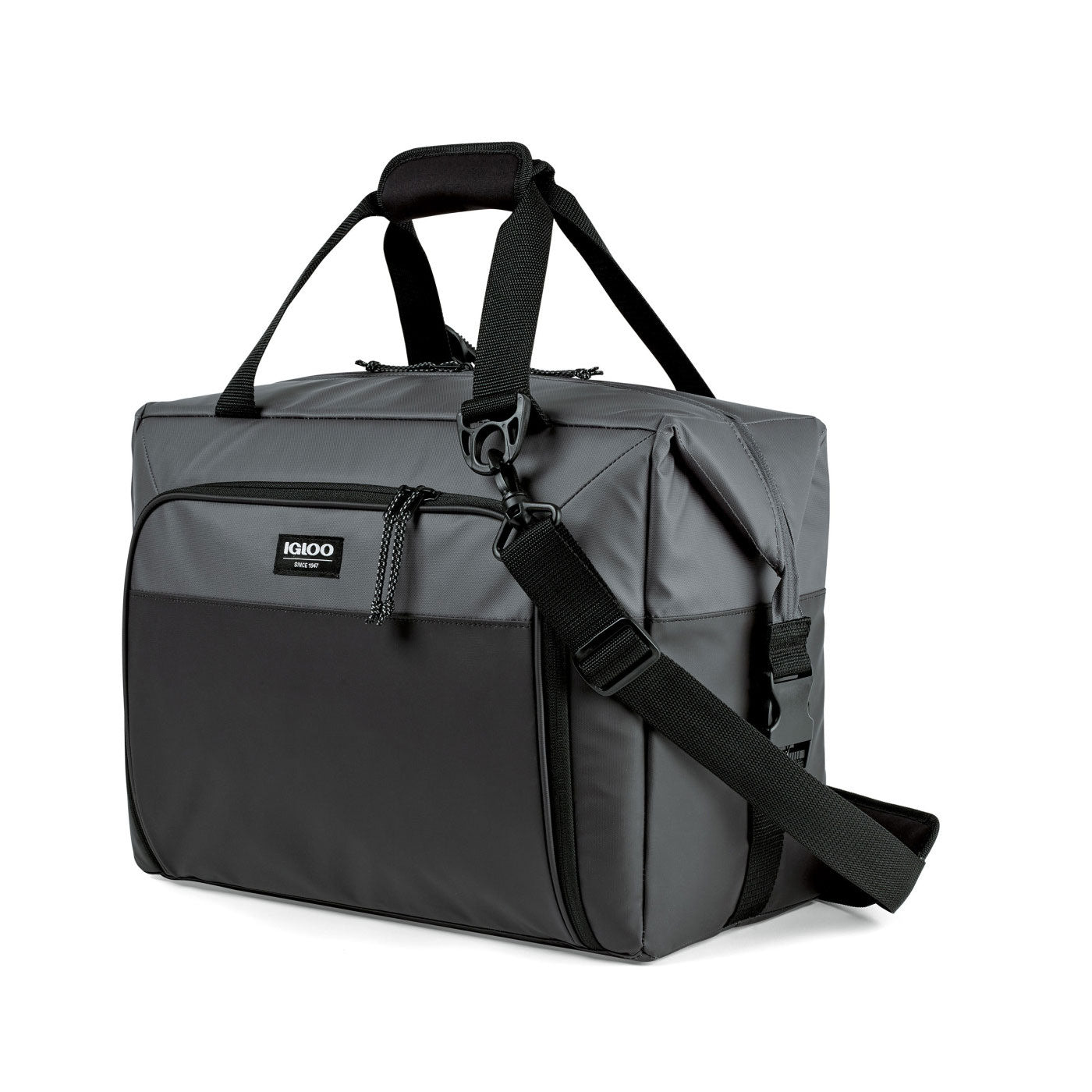 Igloo Seadrift Snap Down Branded Coolers, BlackGrey