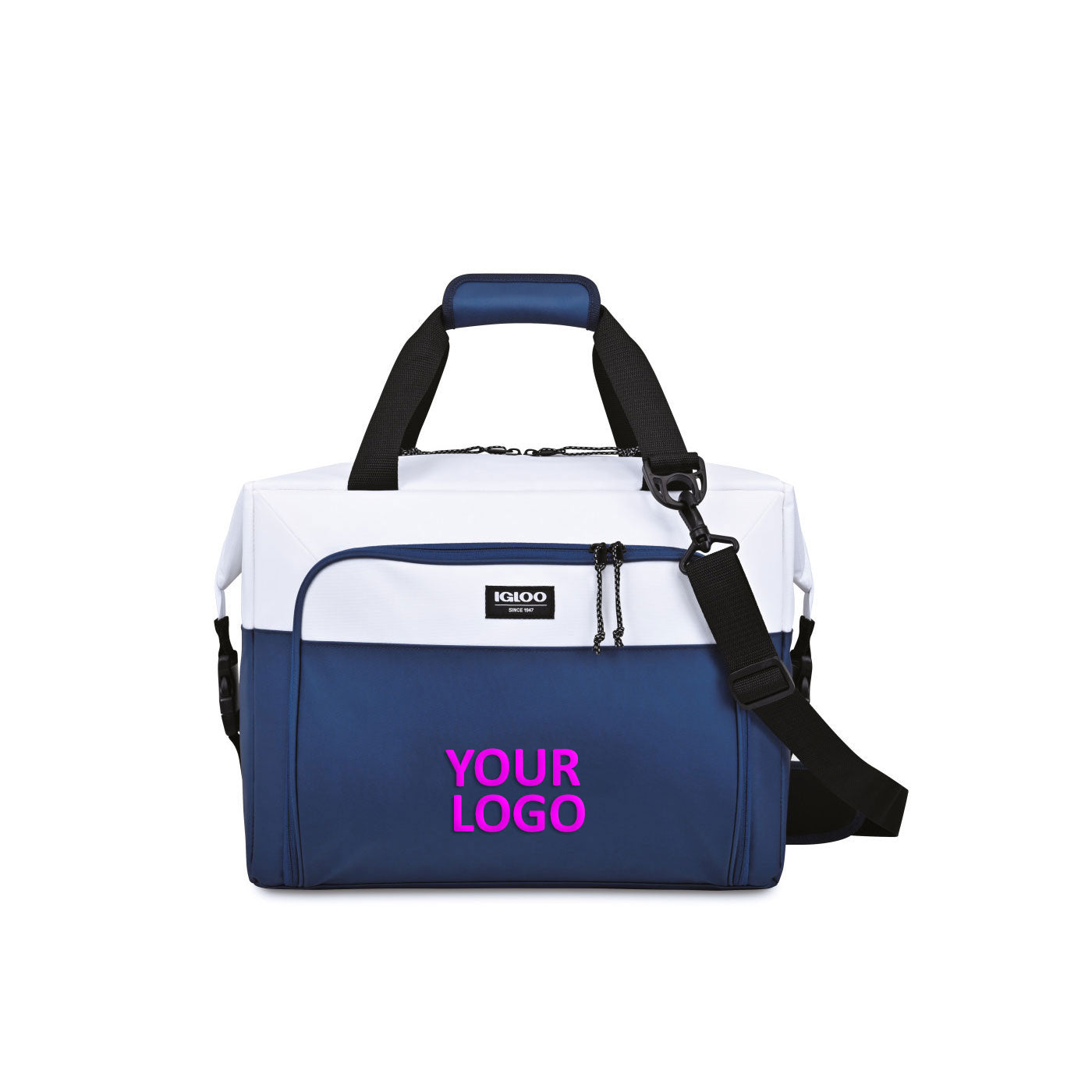 Igloo Seadrift Snap Down Custom Coolers, NavyWhite