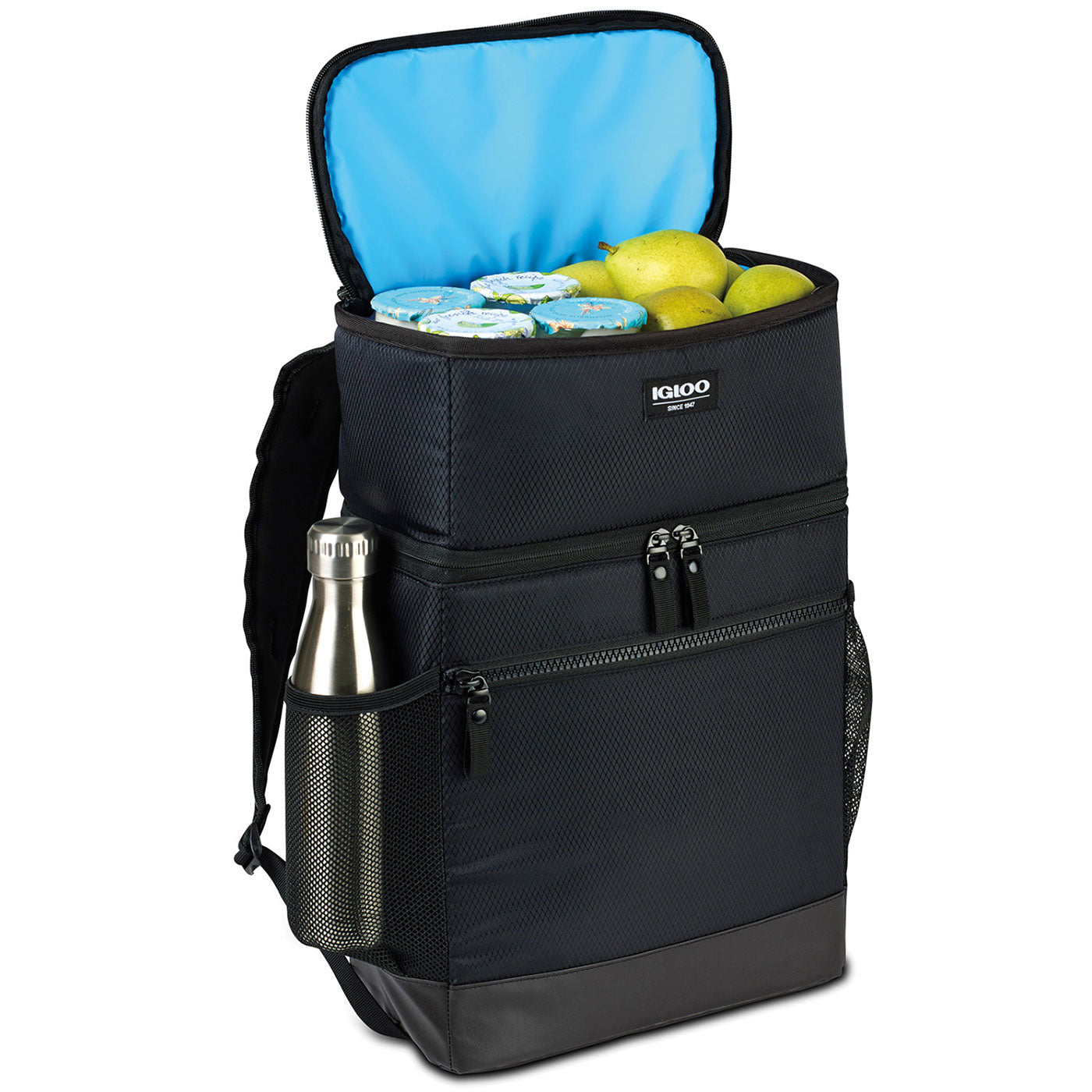 Igloo Maddox Backpack Custom Coolers, Black
