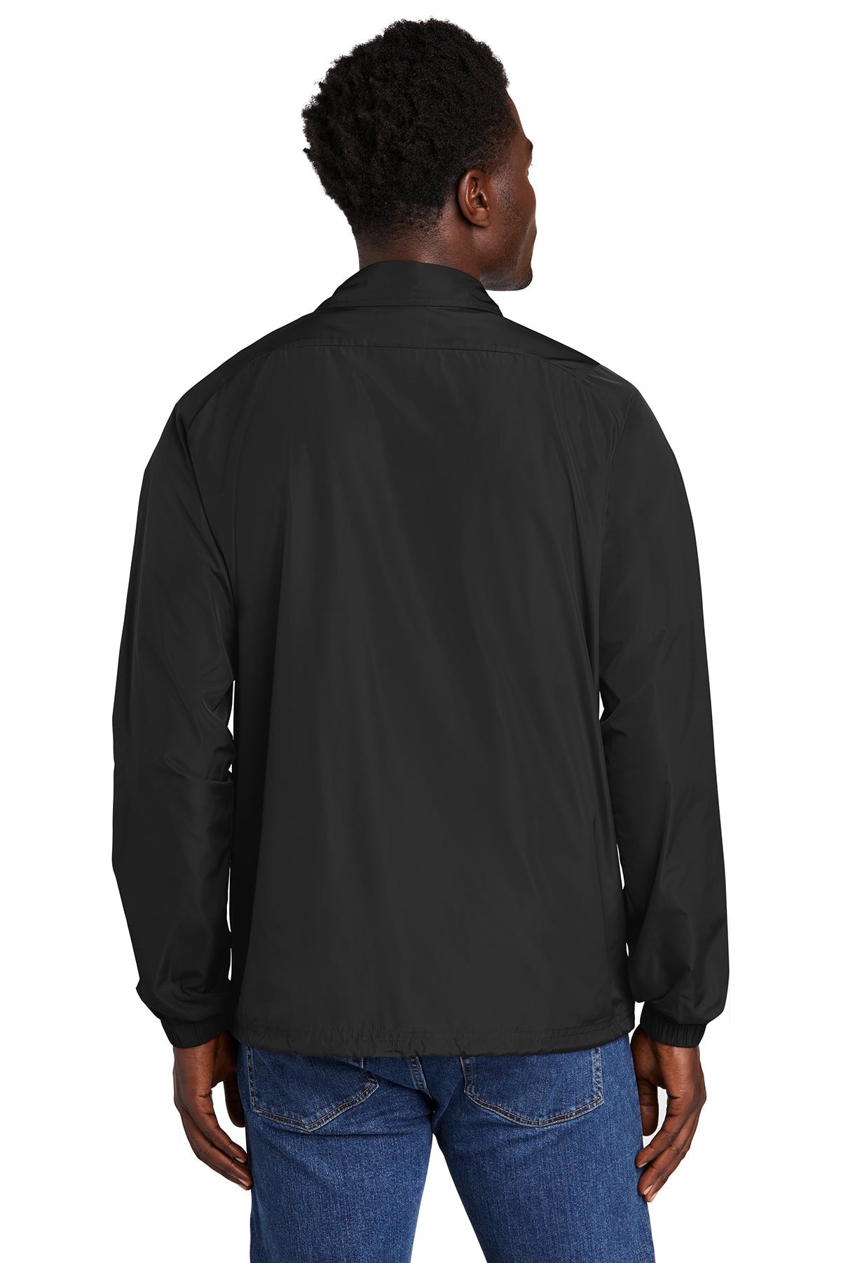 Custom New Era Track Jacket Black