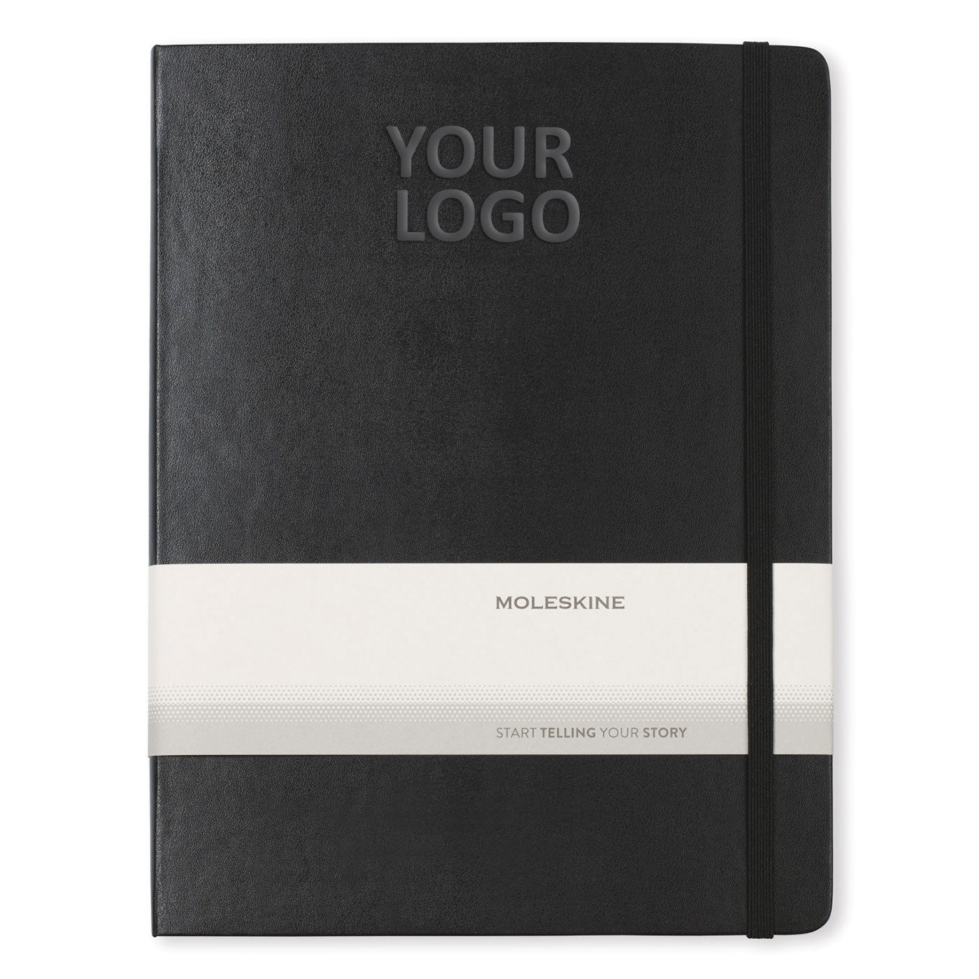 Moleskine Hard Cover X Large Double Layout Notebook Black