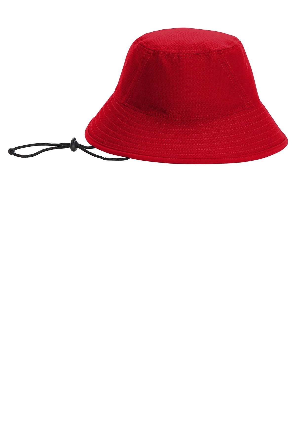 New Era Hex Era Branded Bucket Hats, Scarlet