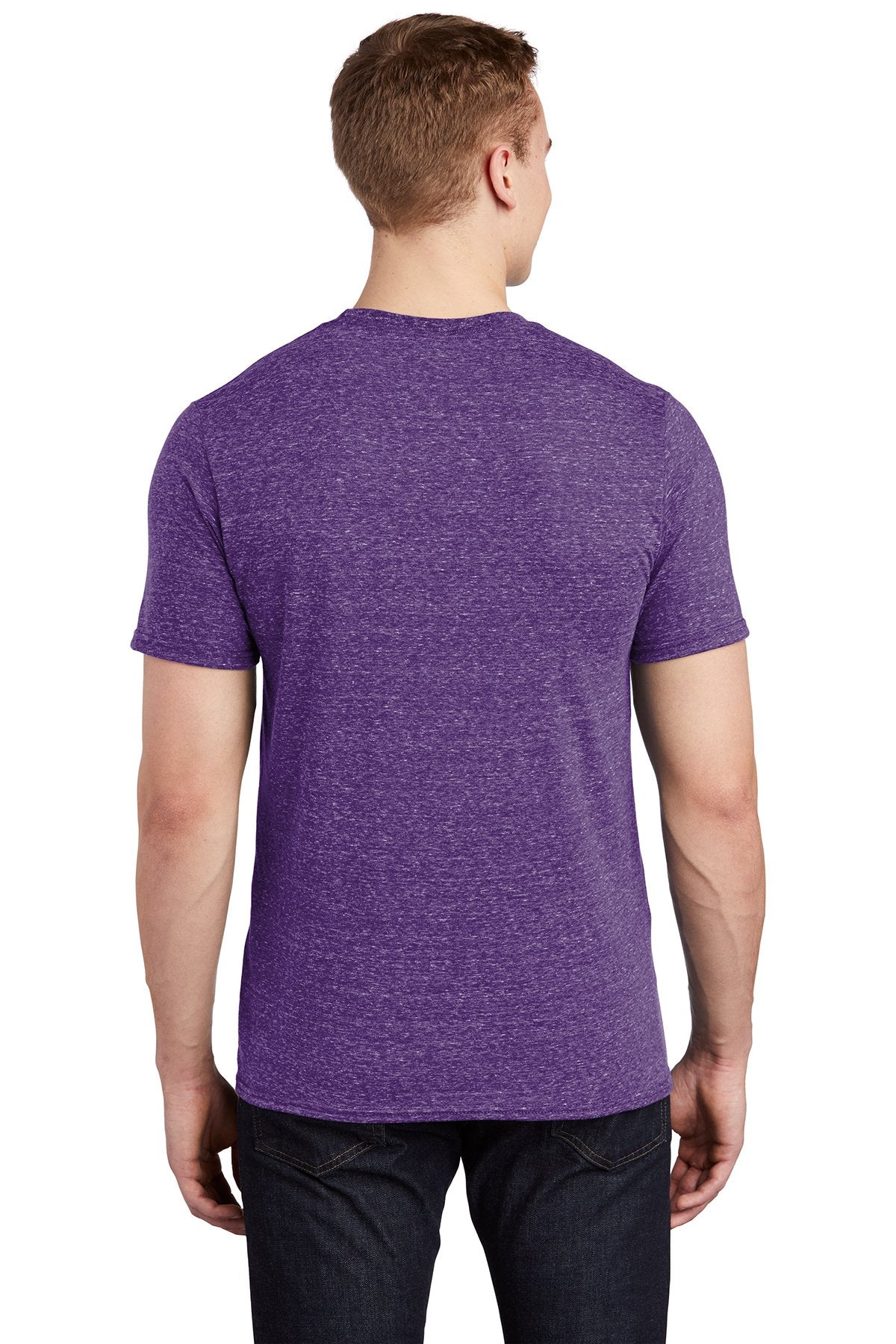 Jerzees Snow Heather Jersey T-Shirt 88M Purple