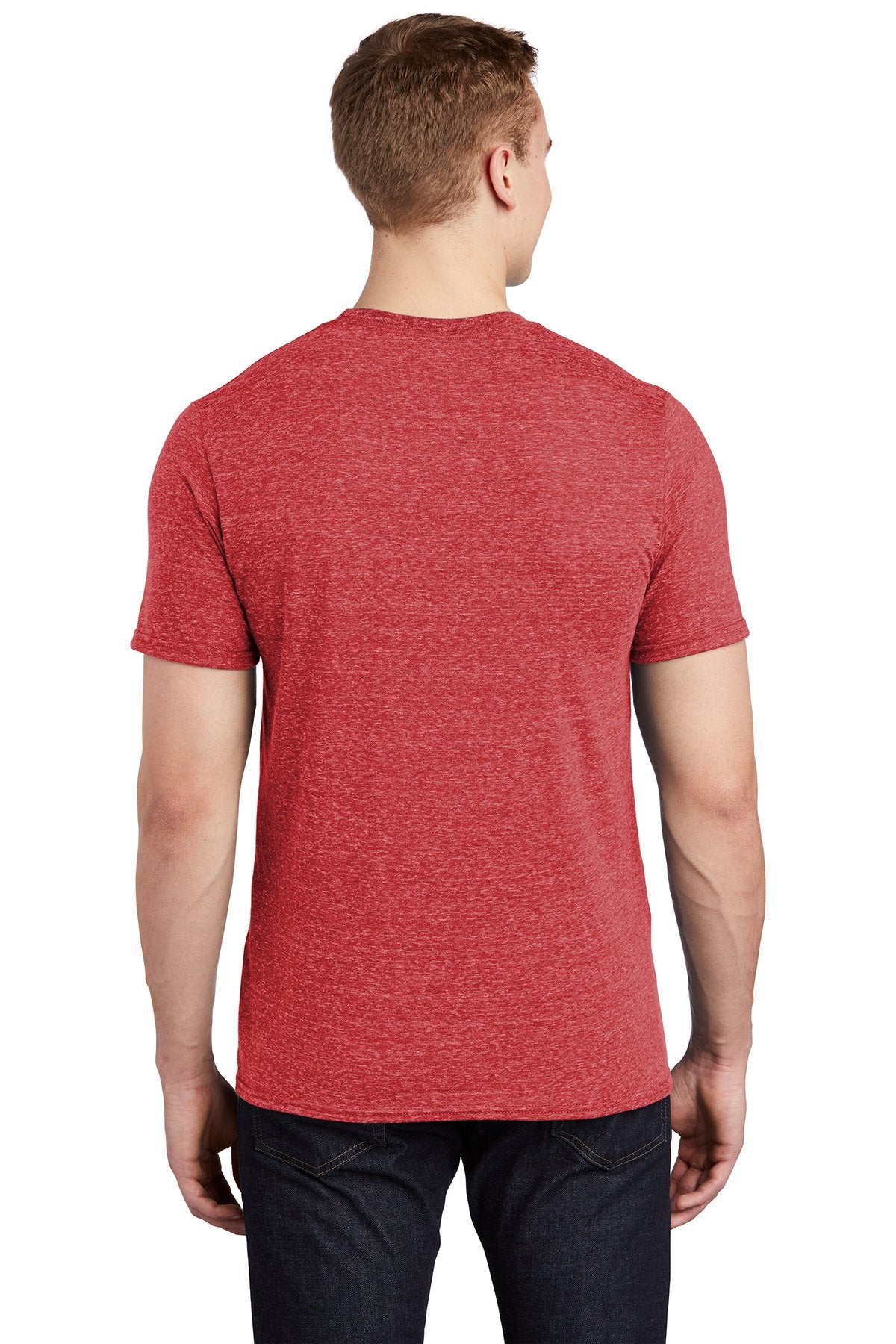 Jerzees Snow Heather Jersey T-Shirt 88M Red