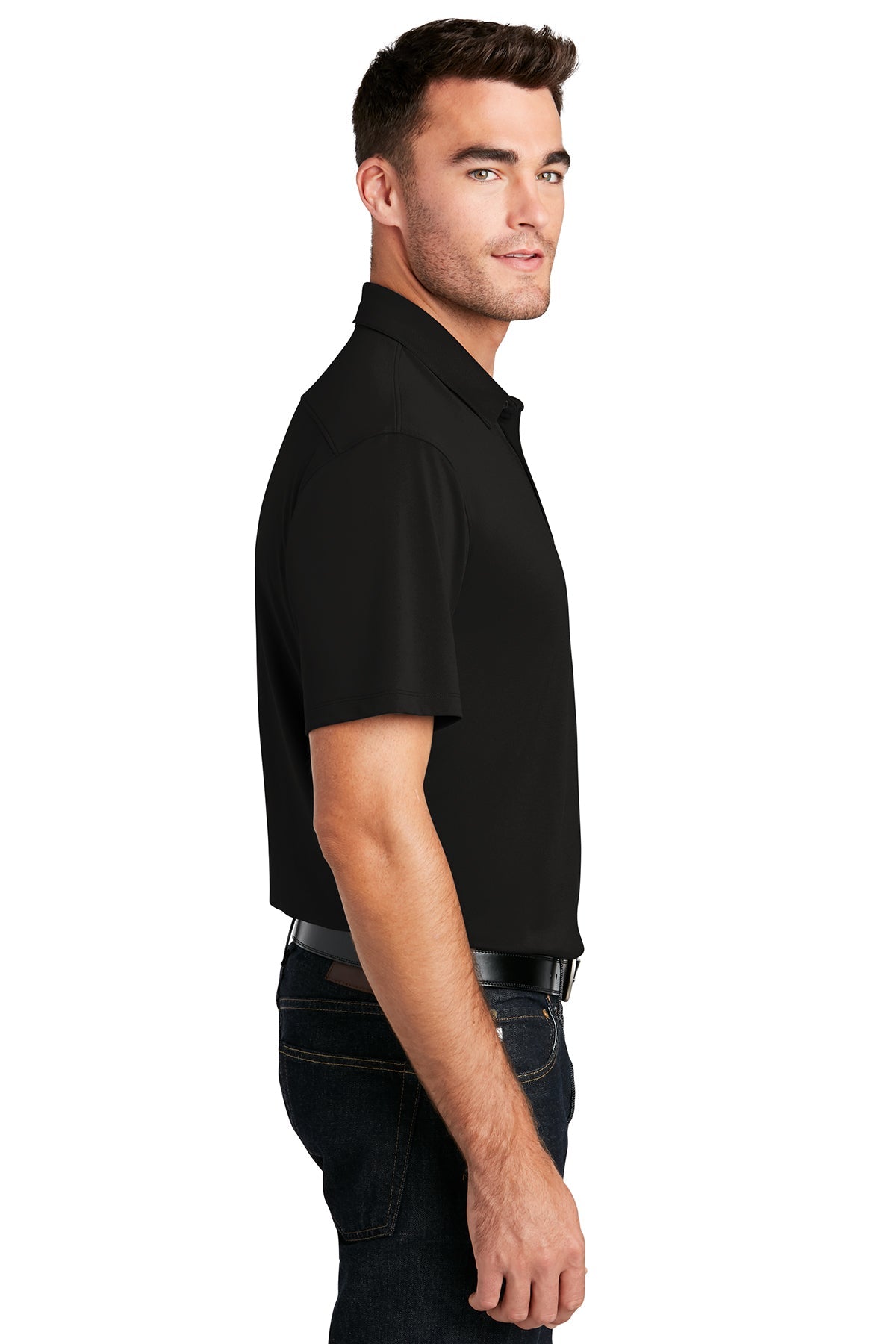 Port Authority UV Choice Pique Polo K750 Black