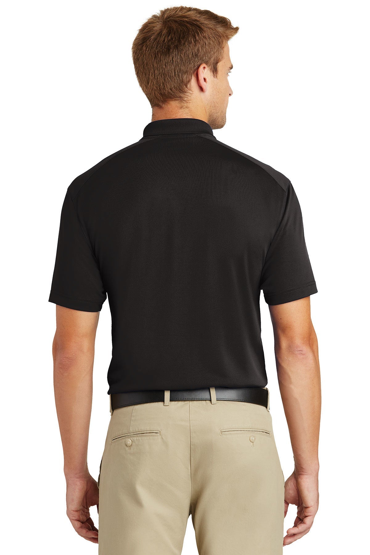 CornerStone Tall Select Lightweight Snag-Proof Polo TLCS418 Black