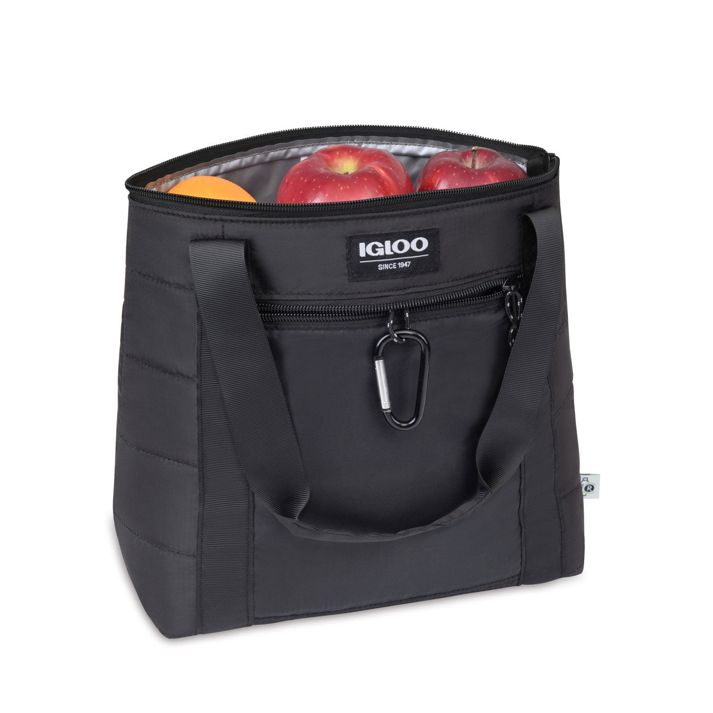 Igloo Packable Puffer 10 Can Branded Cooler Bags, Black