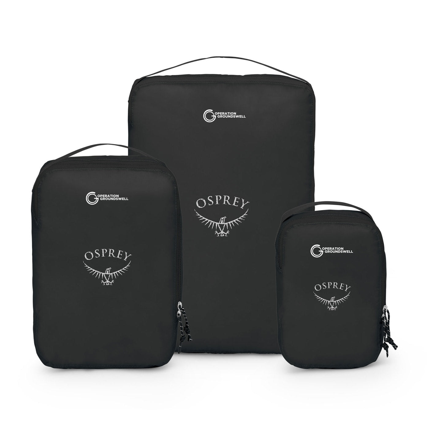 Osprey Ultralight Custom Packing Cube Sets, Black