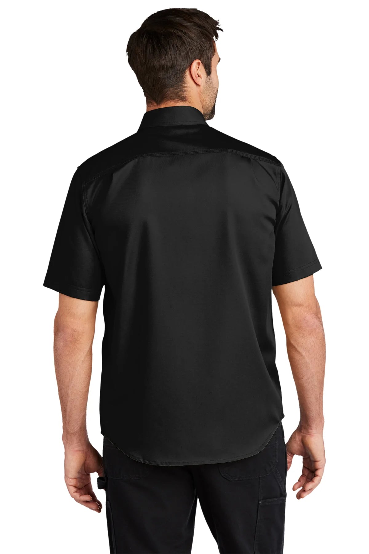 Carhartt Rugged Series Short Sleeve Custom Shirts, Black