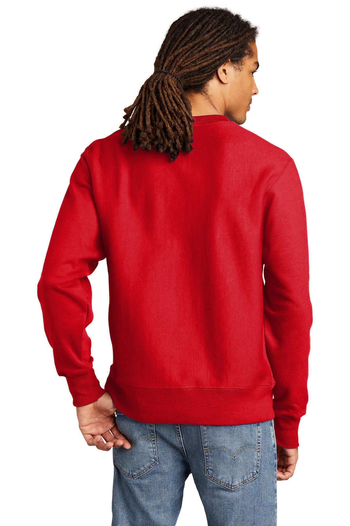 Champion Reverse Weave Crewneck Sweatshirt S149 Red