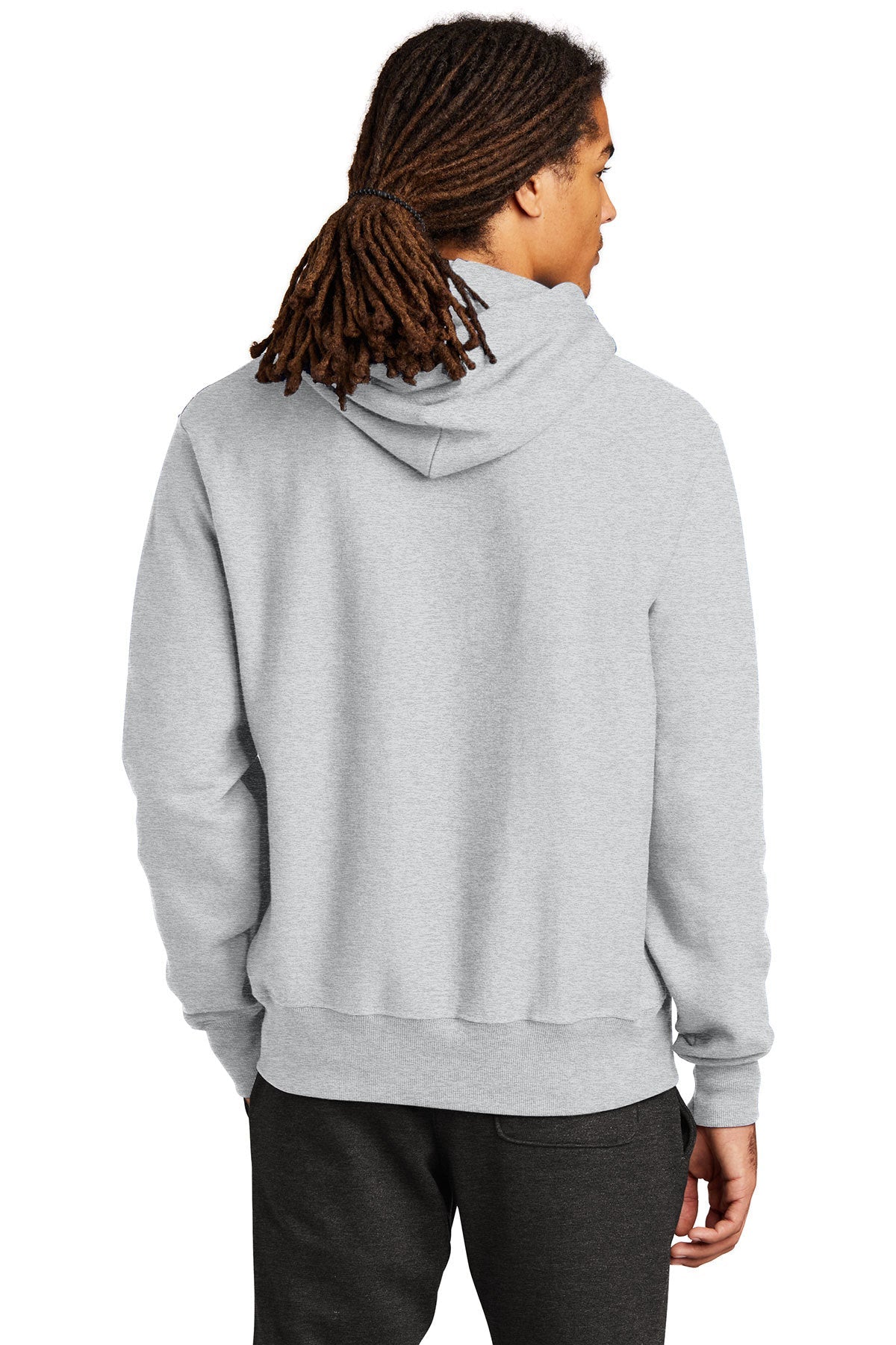 Champion Reverse Weave Hooded Sweatshirt S101 Ash