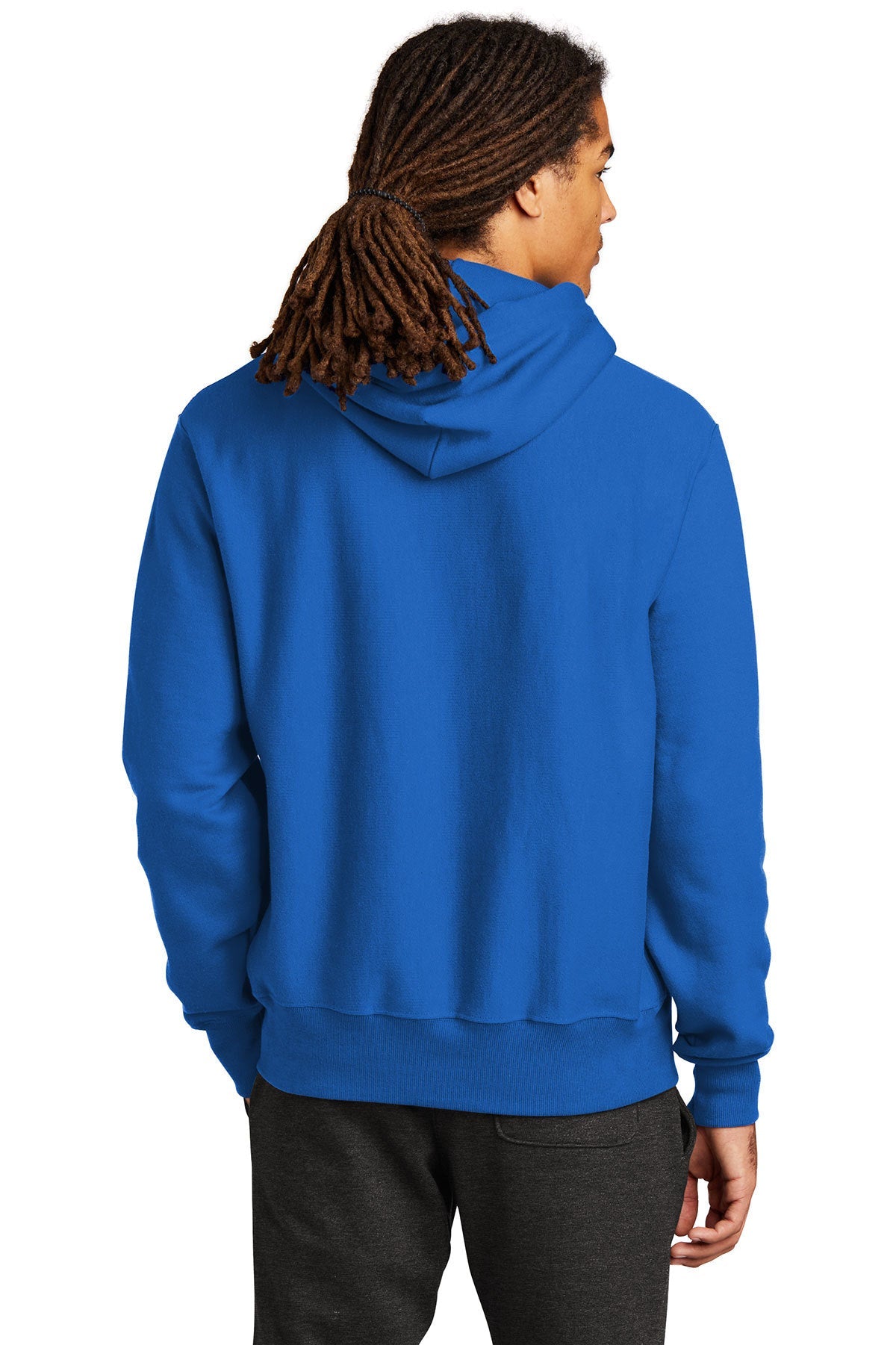 Champion reverse weave hoodie blue hotsell