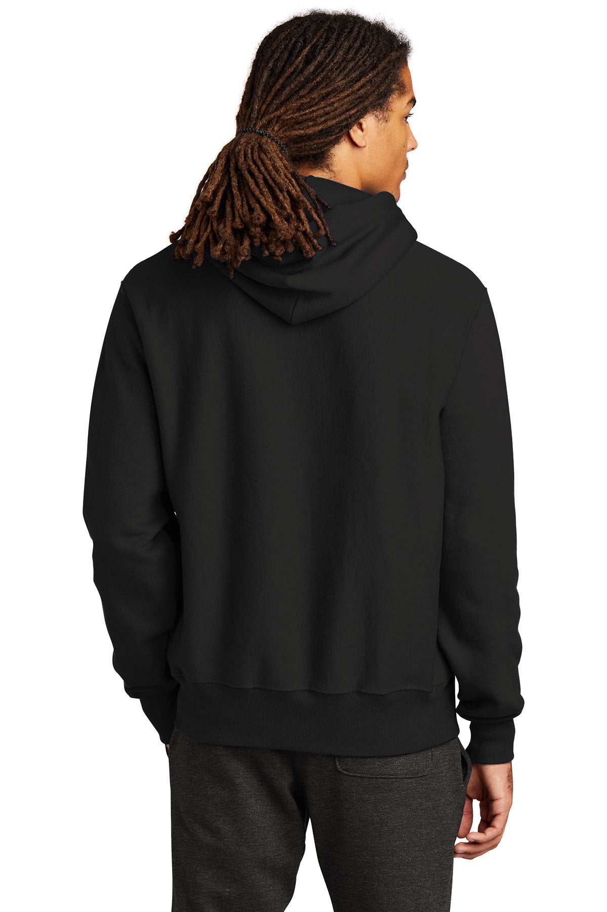 Champion Reverse Weave Hooded Sweatshirt S101 Black