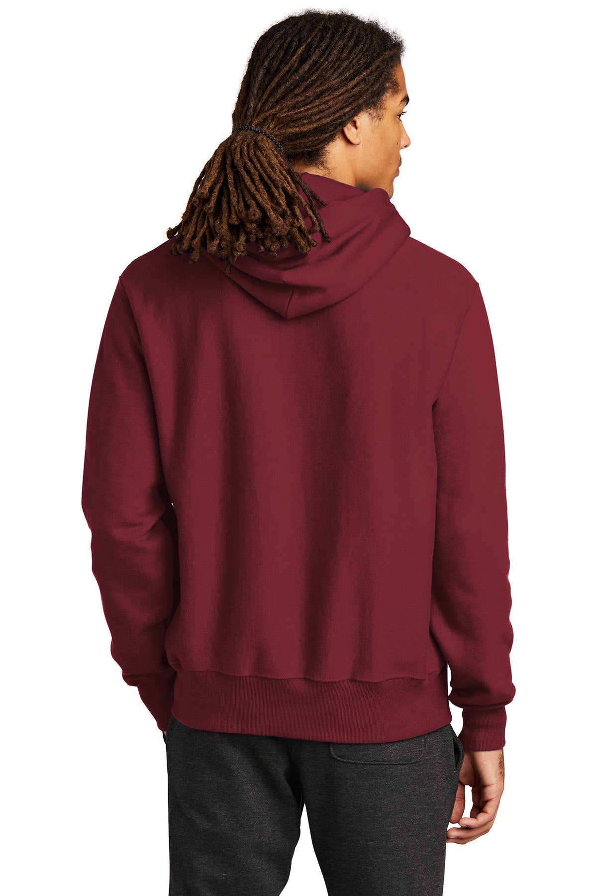 Champion Reverse Weave Hooded Sweatshirt S101 Cardinal