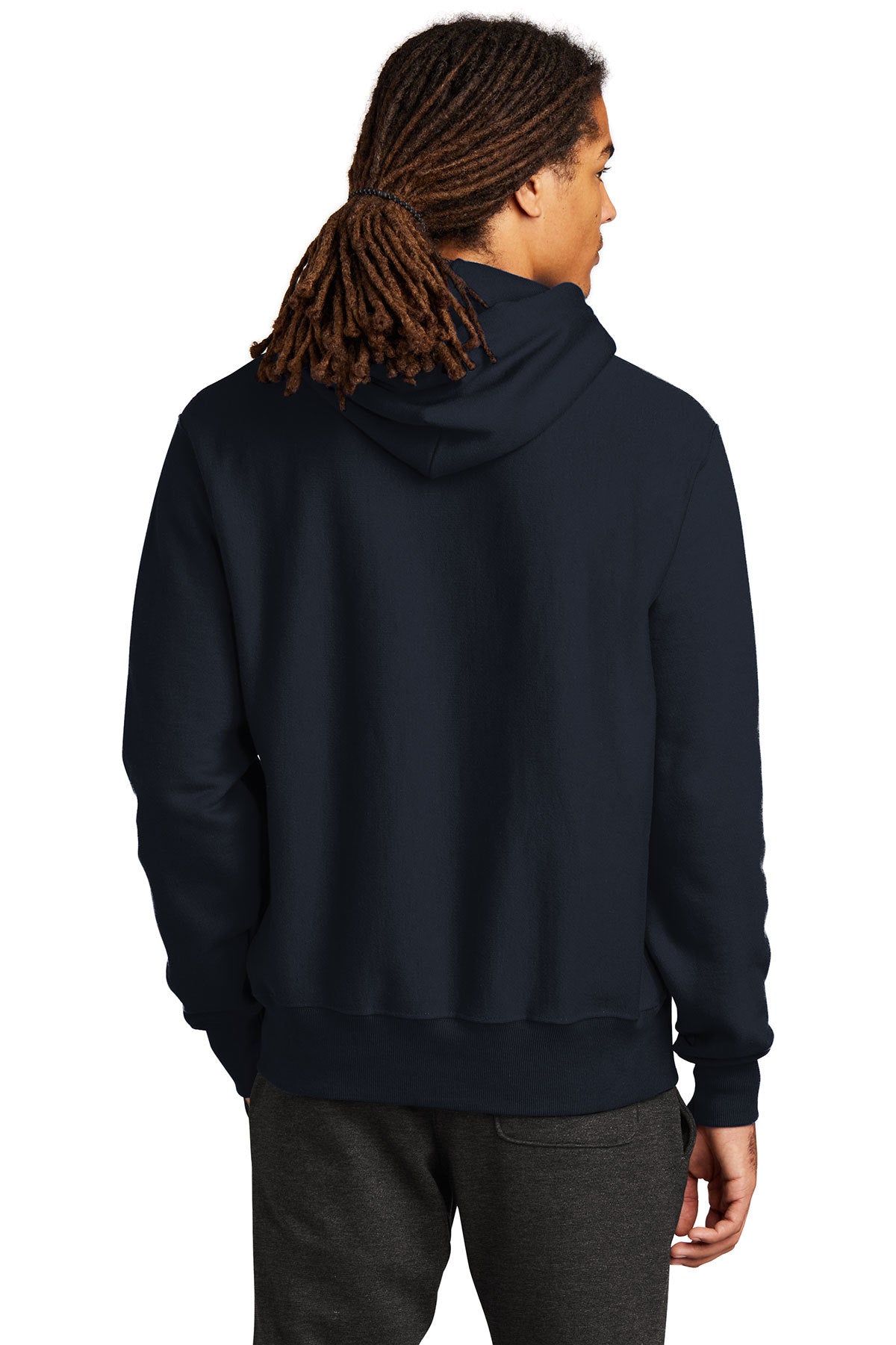 Champion Reverse Weave Hooded Sweatshirt S101 Navy
