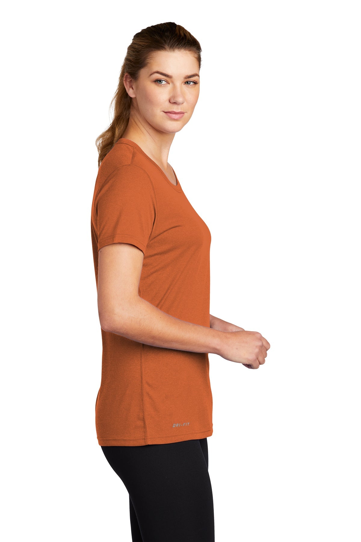 Nike Ladies Legend Customized T-Shirts, Desert Orange