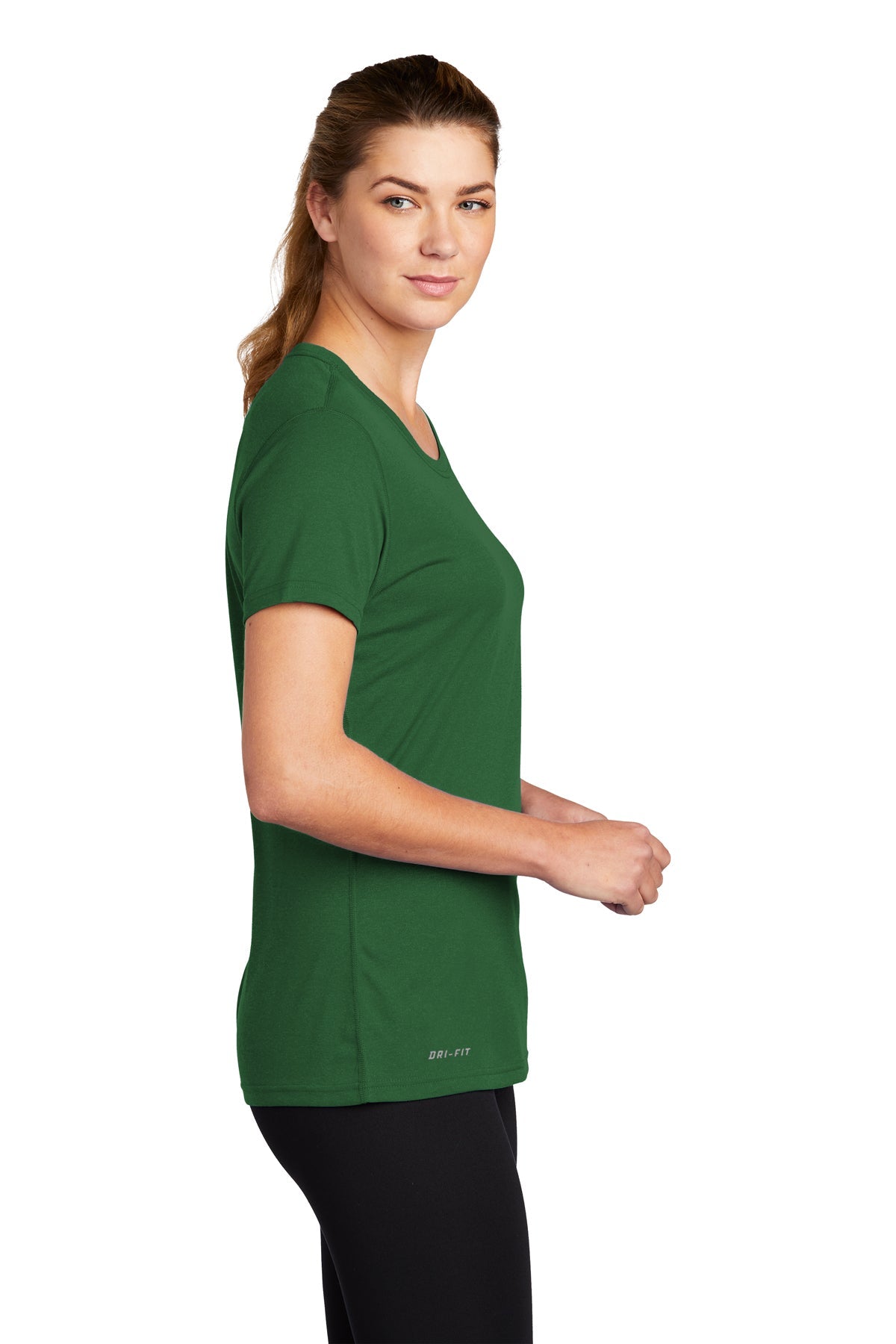 Nike Ladies Legend Customized T-Shirts, Gorge Green